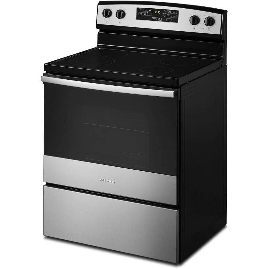 Amana Cuisinière amovible électrique de 30 pouces YAER6603SMS - Image 5