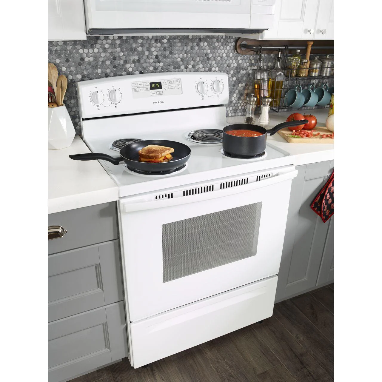 Amana Cuisinière électrique amovible de 30 po YACR4303MFW - Image 7