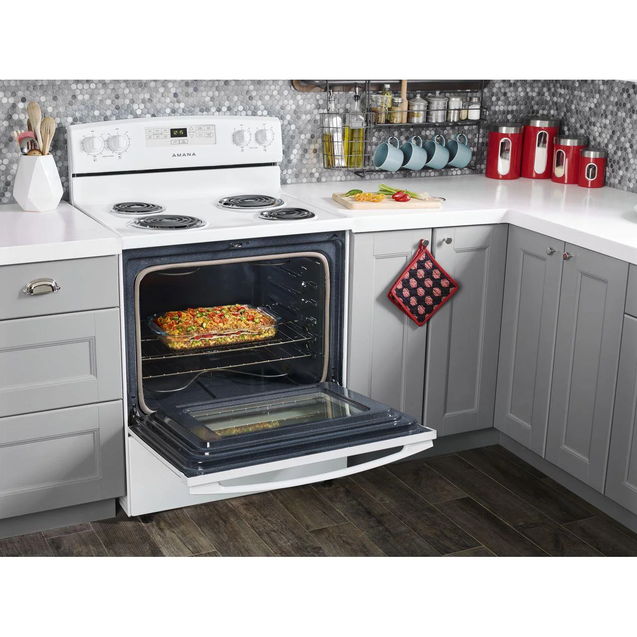 Amana Cuisinière électrique amovible de 30 po YACR4303MFW - Image 8