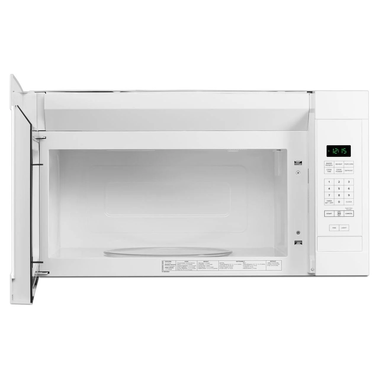 Amana Four à micro ondes à hotte intégrée de 30 po, 1.6 pi cu - Image 14