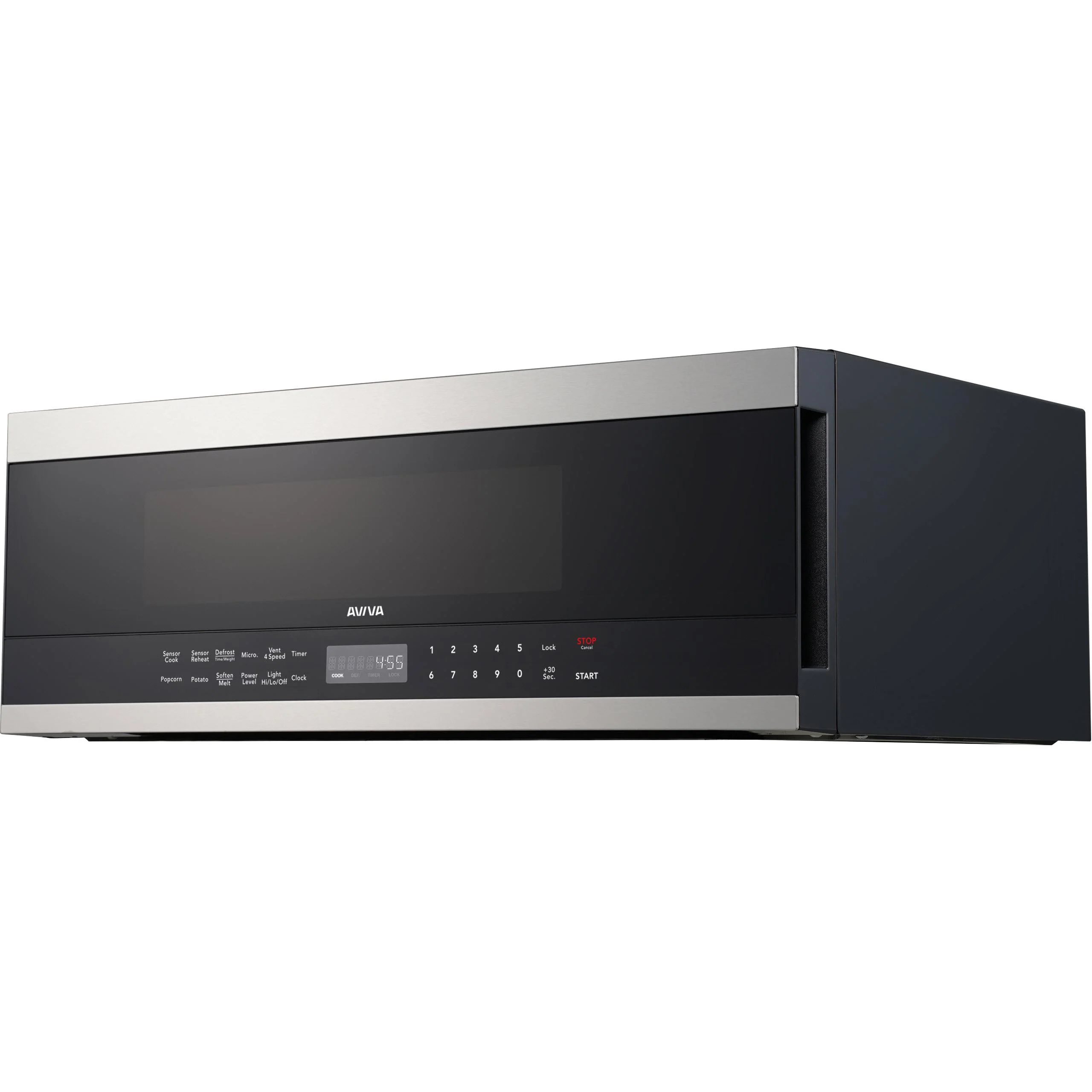 AVIVA Four à micro-ondes à hotte intégrée de 30 pouces, 1,2 pi. cu. AOTRS304SB - Image 4