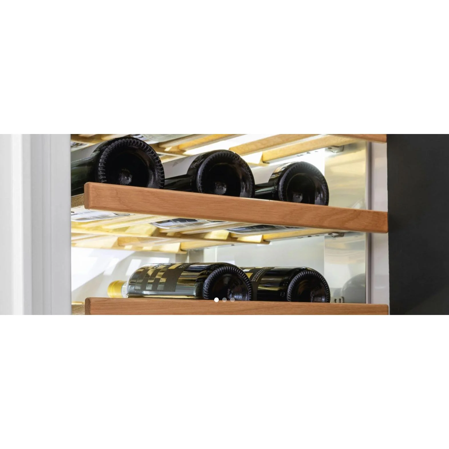 Bertazzoni Cellier à vin de 52 bouteilles avec deux zones de température REF18WCPIXR/23 - Image 3