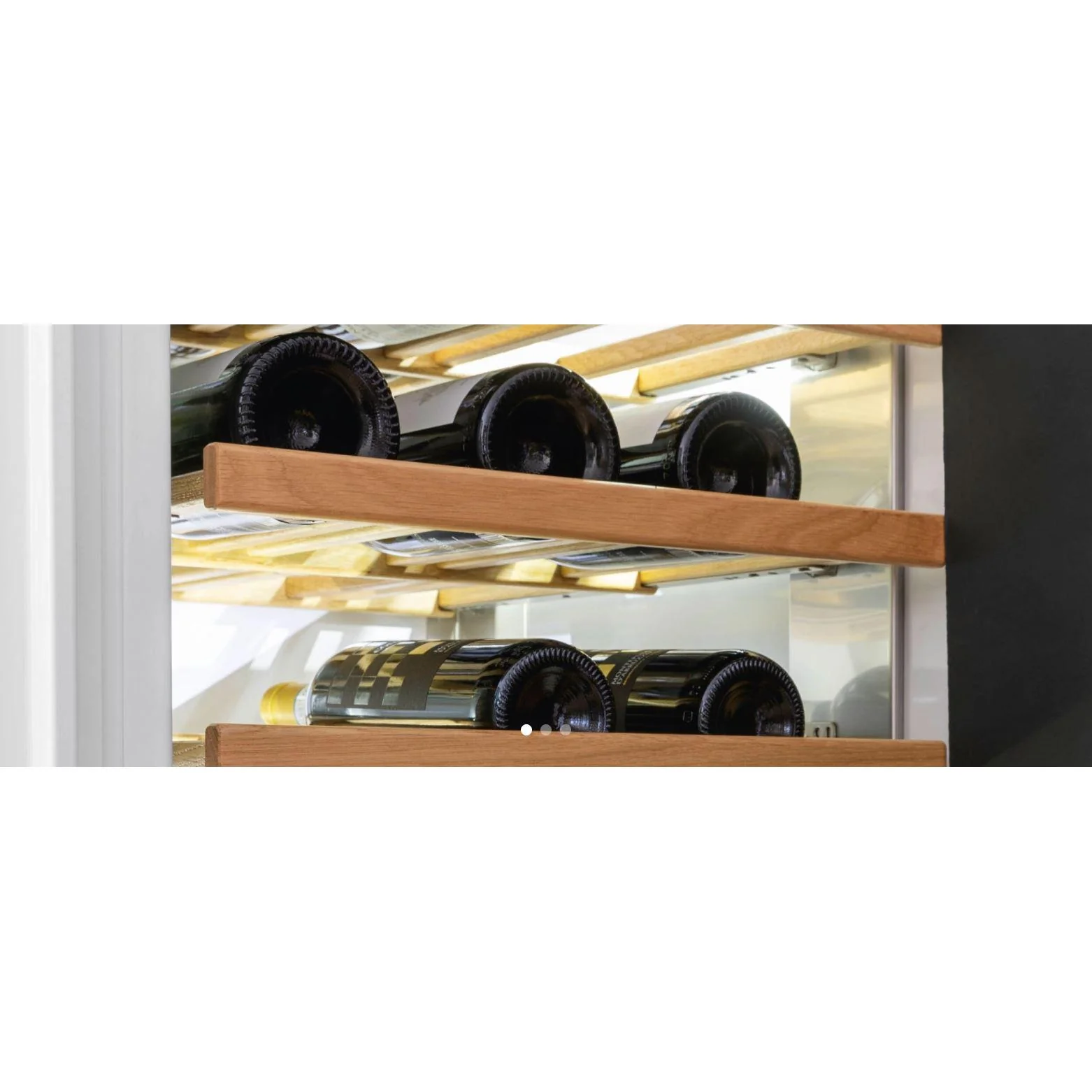 Bertazzoni Cellier à vin de 80 bouteilles avec deux zones de température REF24WCPIXL/23 - Image 3