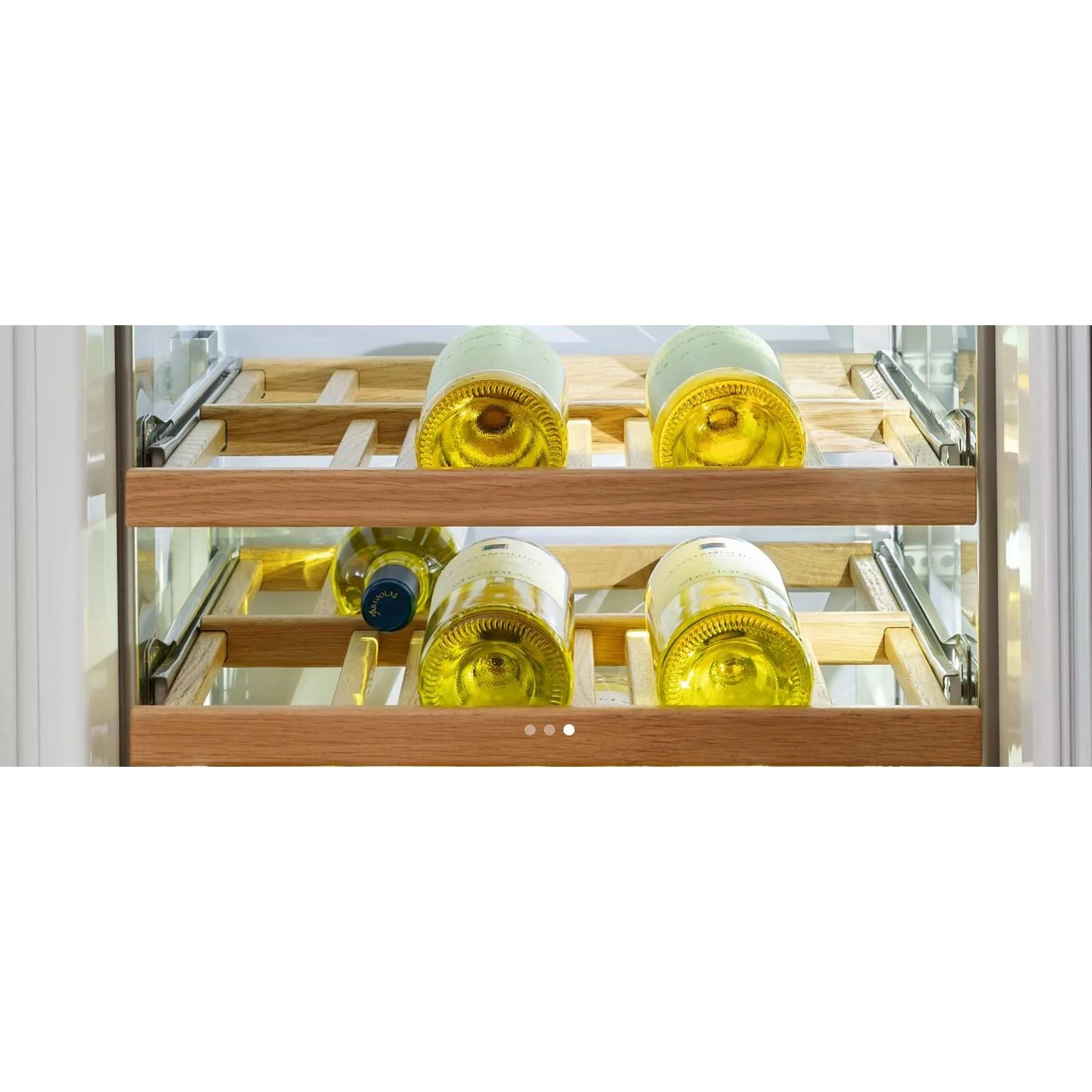 Bertazzoni Cellier à vin de 80 bouteilles avec deux zones de température REF24WCPIXR/23 - Image 5