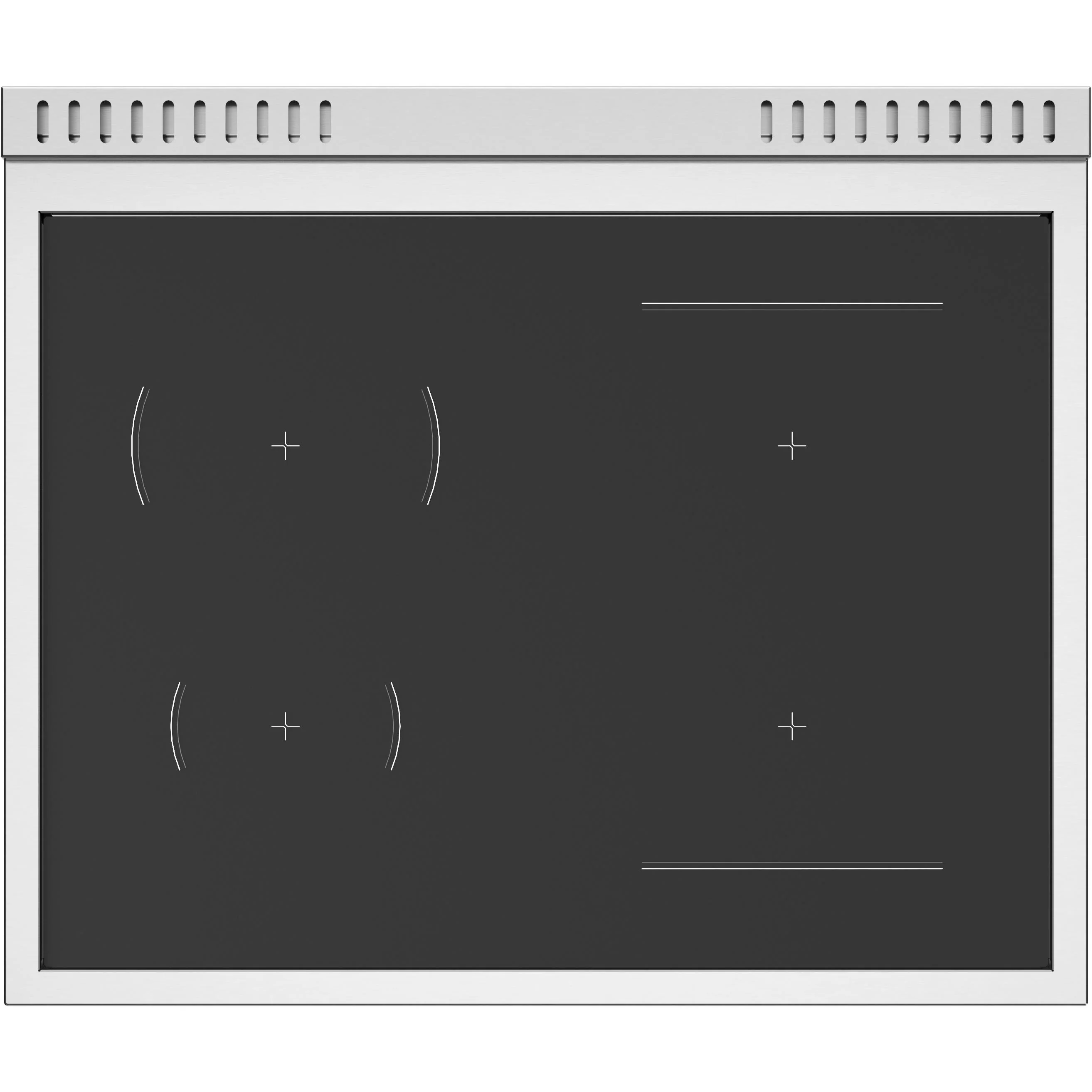 Bertazzoni Cuisinière amovible à induction de 30 pouces MAS304INMXV - Image 3
