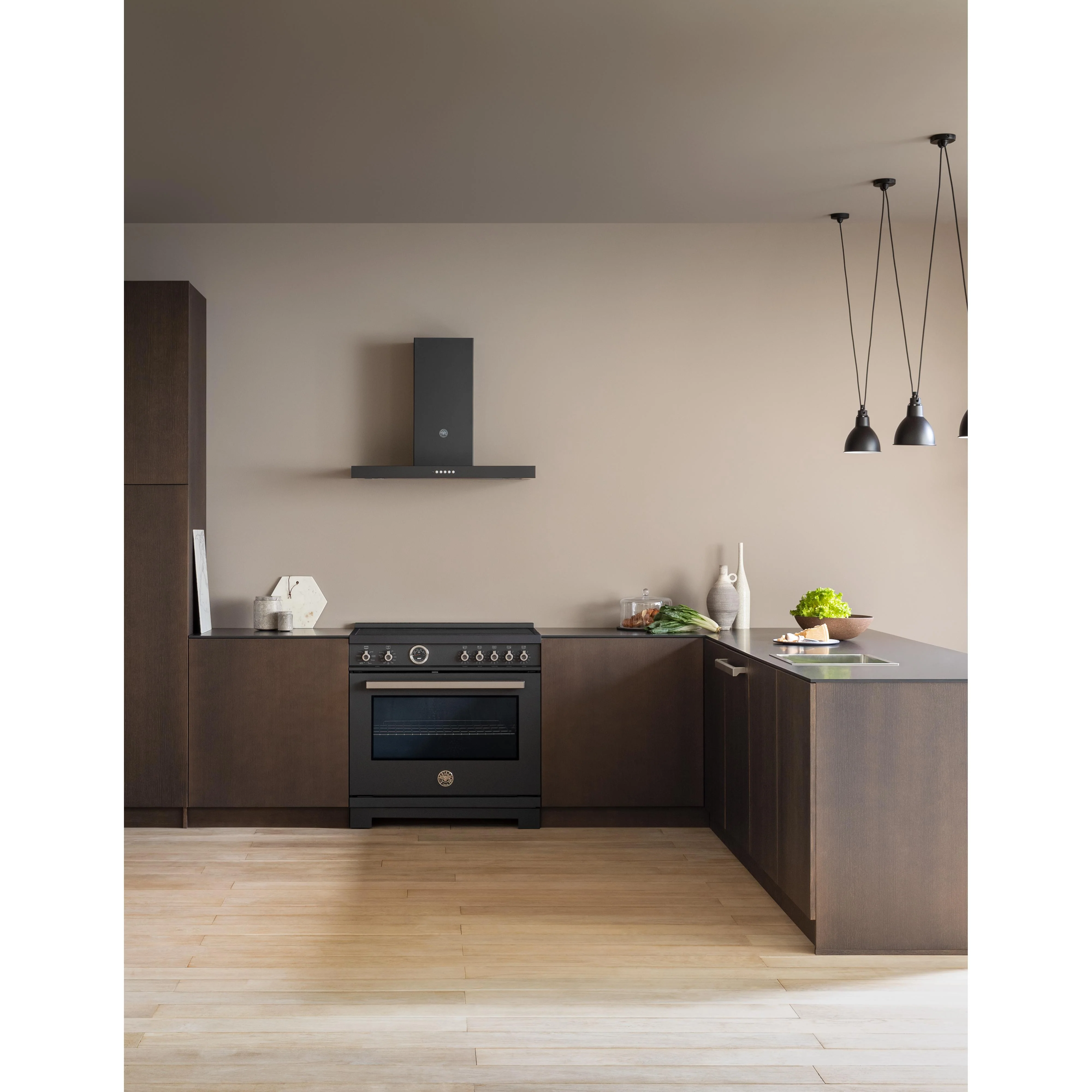Bertazzoni Cuisinière amovible à induction de 36 pouces PRO365ICFEPCAT - Image 5