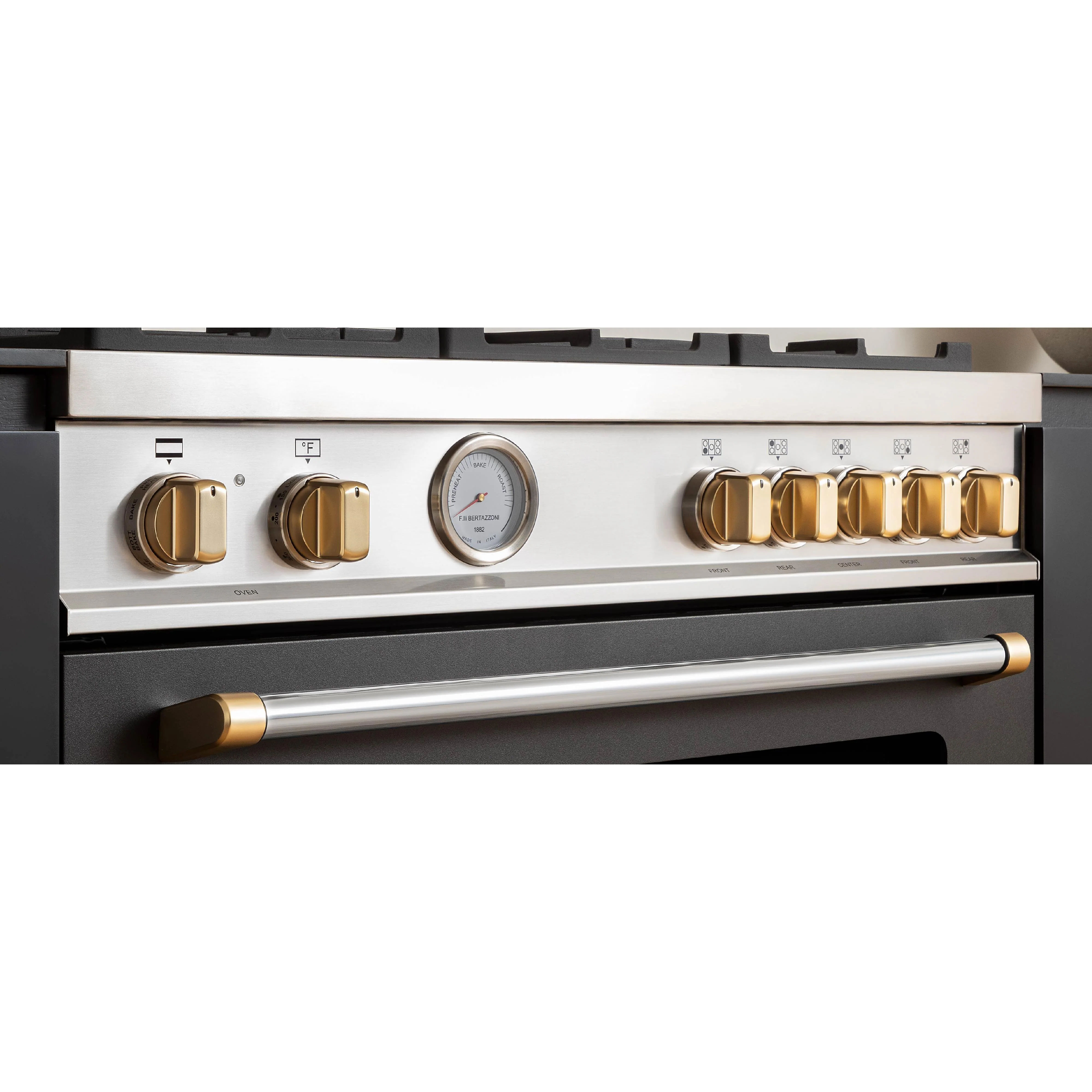 Bertazzoni Cusinière autoportante à induction de 48 pouces avec 6 éléments - Image 3
