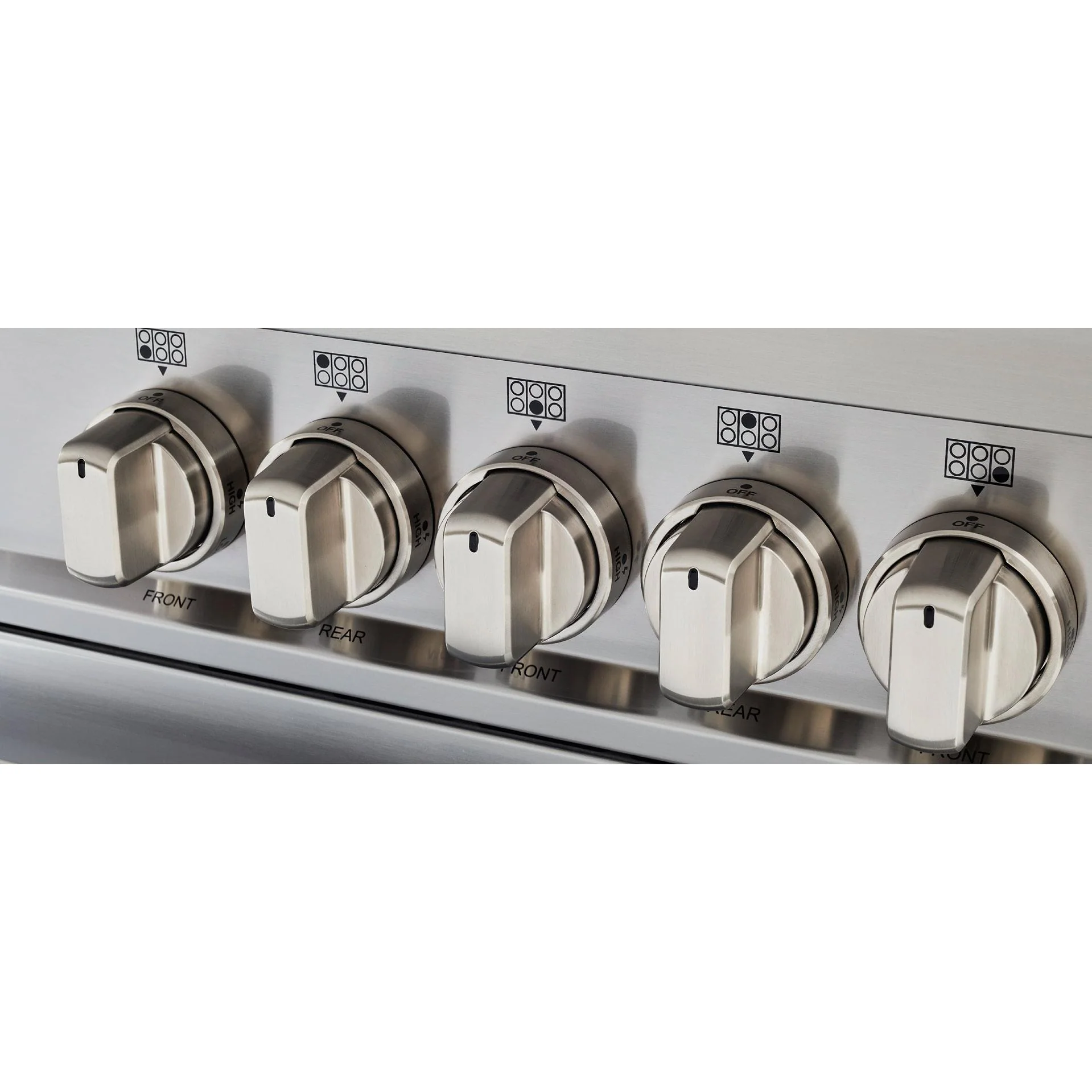 Bertazzoni Cusinière autoportante à induction de 48 pouces avec 6 éléments MAS486INMXV - Image 3