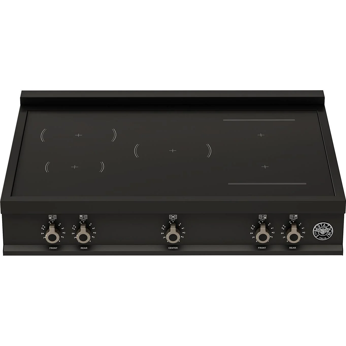 Bertazzoni Dessus de cuisinière à induction de 36 pouces PRO36RT5ICAT