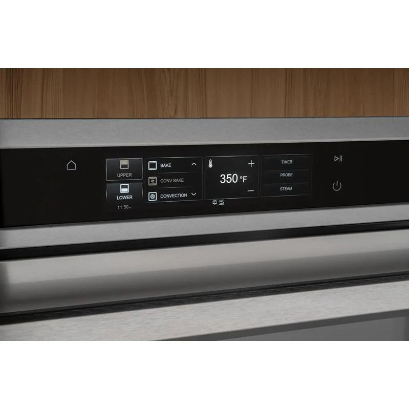 Bertazzoni Four mural double encastré de 30 pouces, 9,6 pi. cu. avec Bertazzoni Assistant FPRO30FDVTX - Image 4