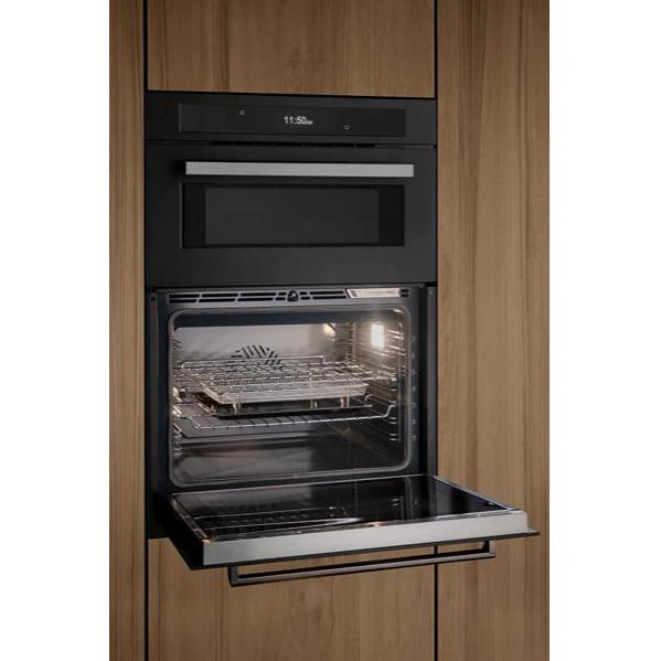 Bertazzoni Four mural encastré combinaison avec micro-ondes rapide de 30 pouces, 6,4 pi. cu. FPRO30COVTC - Image 11