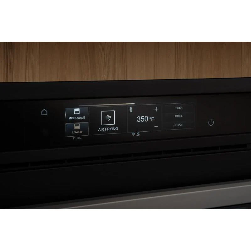 Bertazzoni Four mural encastré combinaison avec micro-ondes rapide de 30 pouces, 6,4 pi. cu. FPRO30COVTC - Image 5