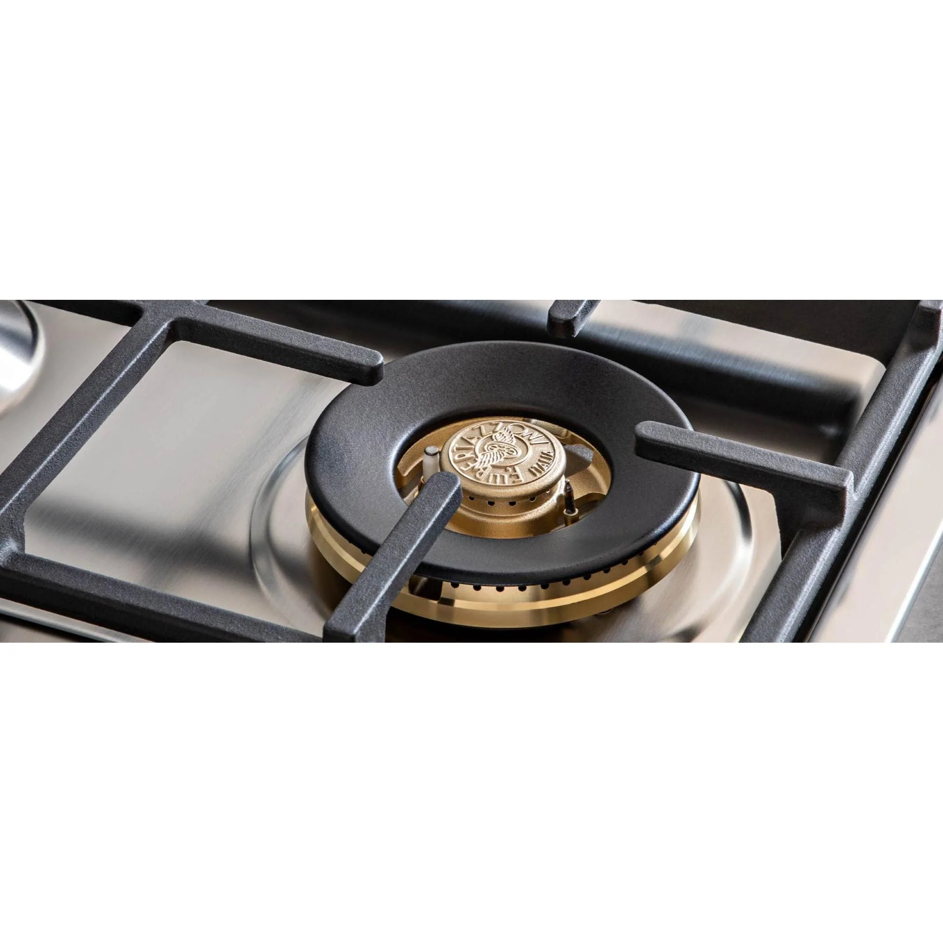 Bertazzoni Table de cuisson encastrée à gaz de 30 po. avec 4 brûleurs MAST304QBXT - Image 3
