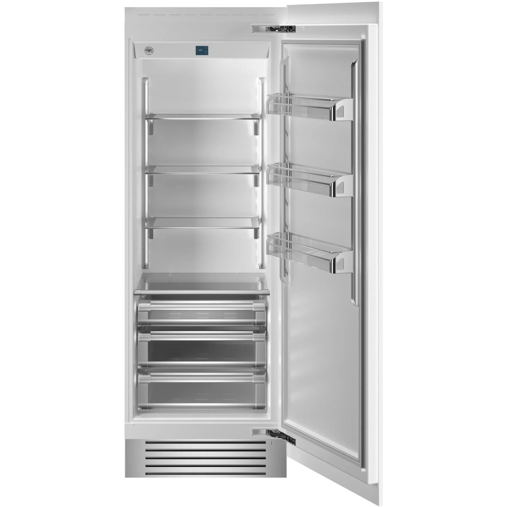 Bertazzoni Tout réfrigérateur intégré de 30 po, 17,4 pi cu avec éclairage DEL REF30RCPIXR/23 - Image 2