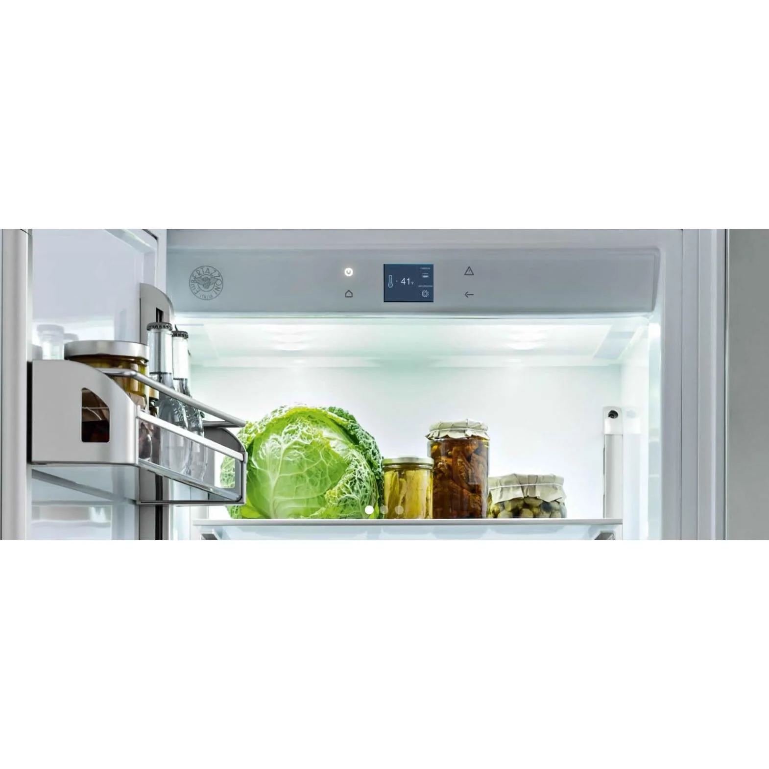Bertazzoni Tout réfrigérateur intégré de 36 po, 21,5 pi cu avec éclairage DEL REF36RCPRL/23 - Image 2