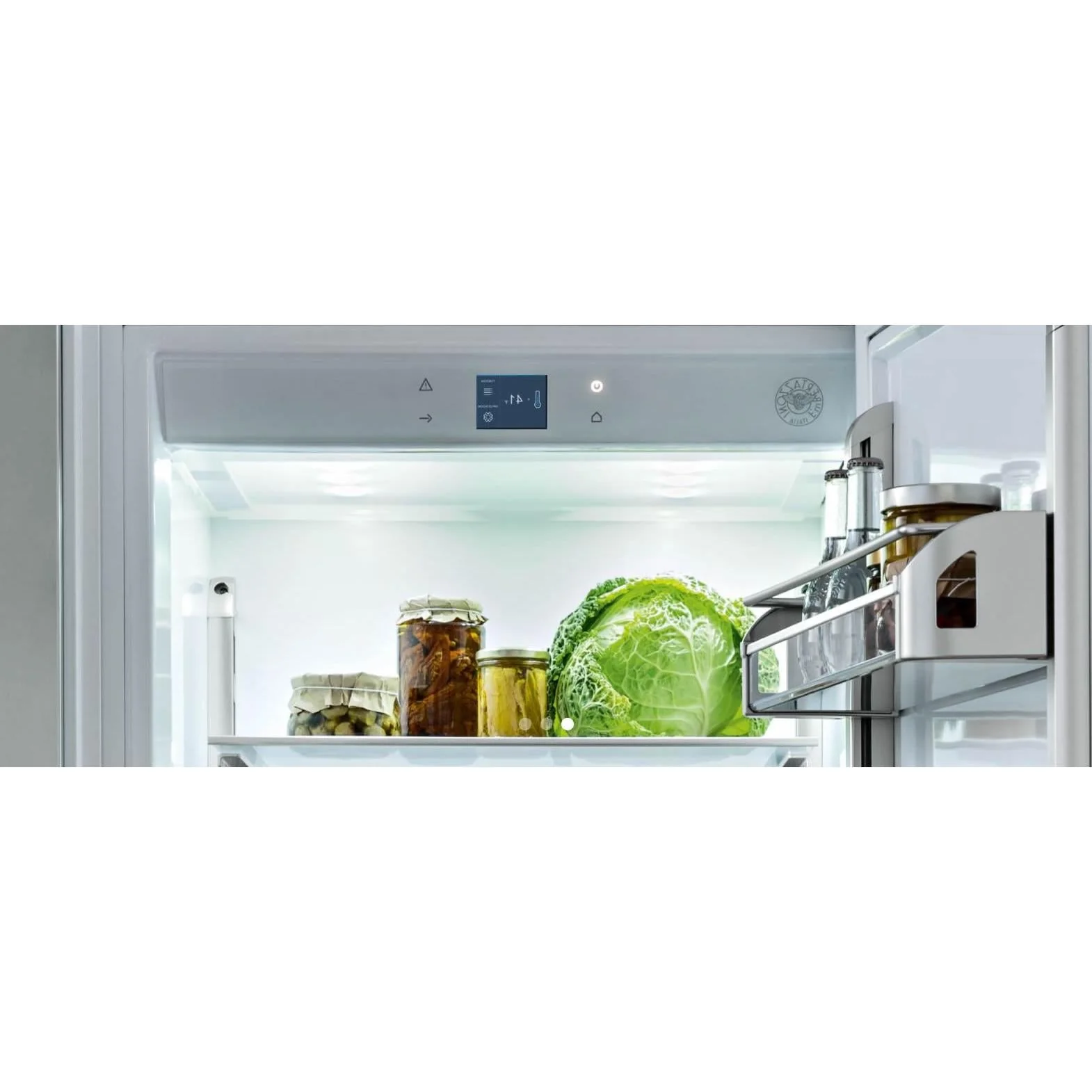 Bertazzoni Tout réfrigérateur intégré de 36 po, 21,5 pi cu avec éclairage DEL REF36RCPRR/23 - Image 2