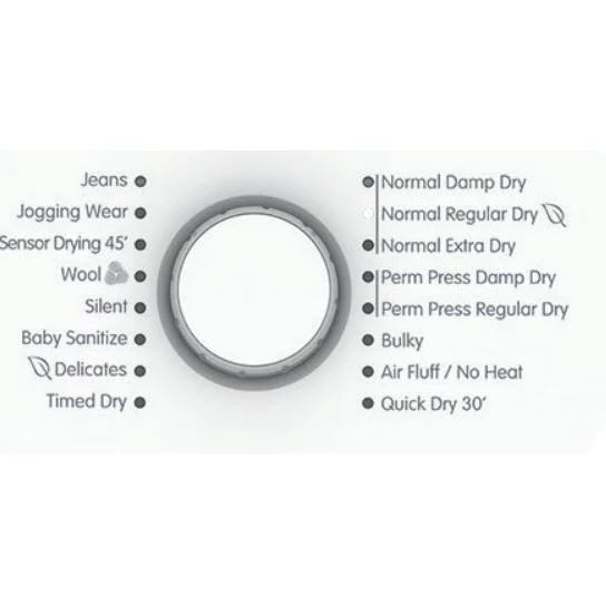Blomberg Sécheuse électrique de 4,1 pi cu avec cuve en acier inoxydable DHP 24400 W - Image 3