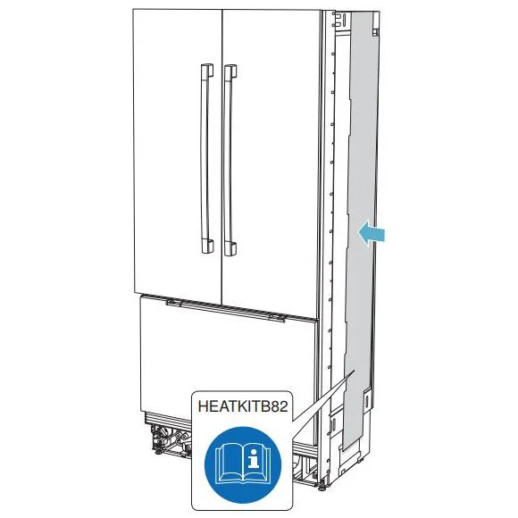 Bosch Accessoires de réfrigération Ensemble d'installation HEATKITB82 (20000397)