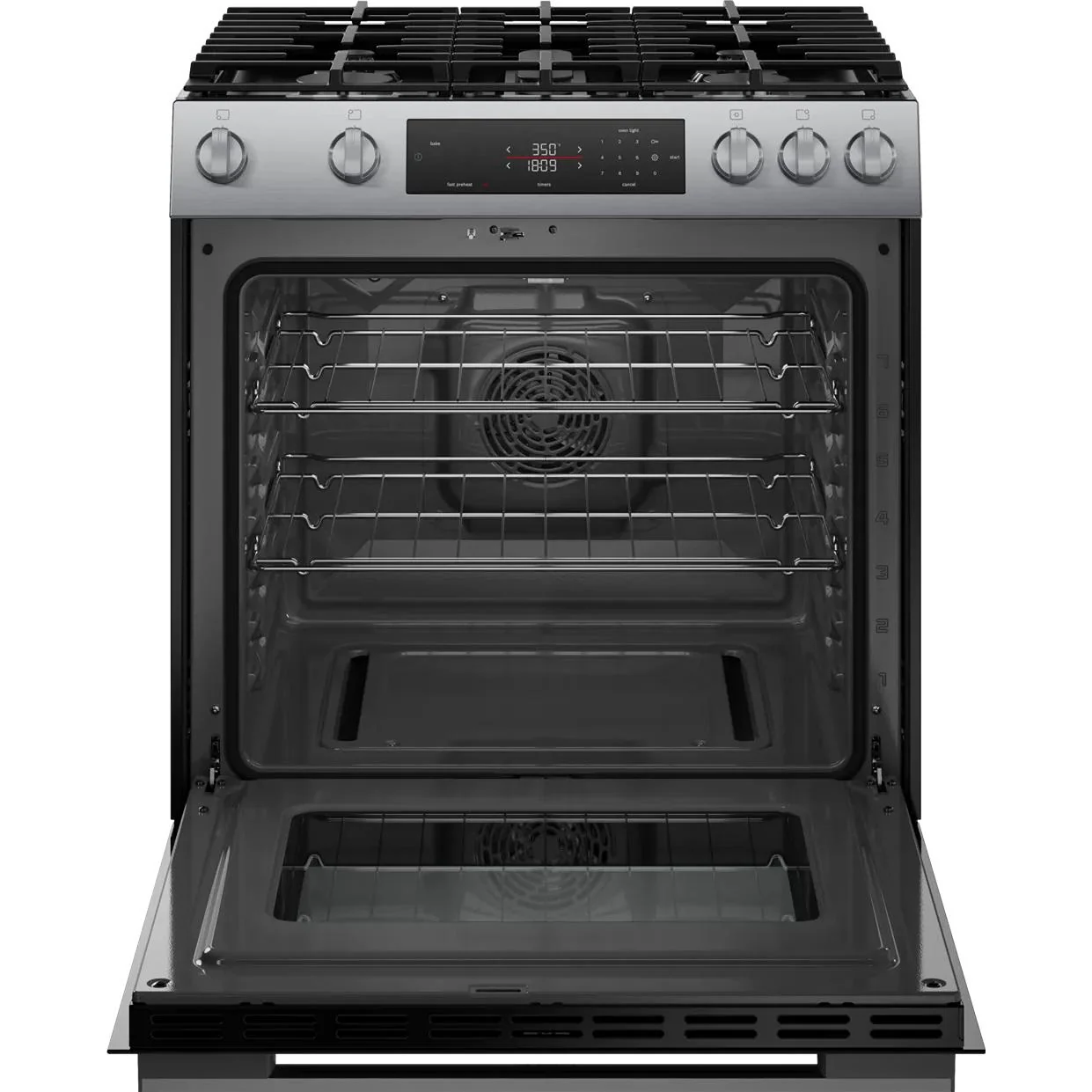 Bosch Cuisinière au gaz encastrable de 30 pouces avec technologie convection HGF1050MUC - Image 9