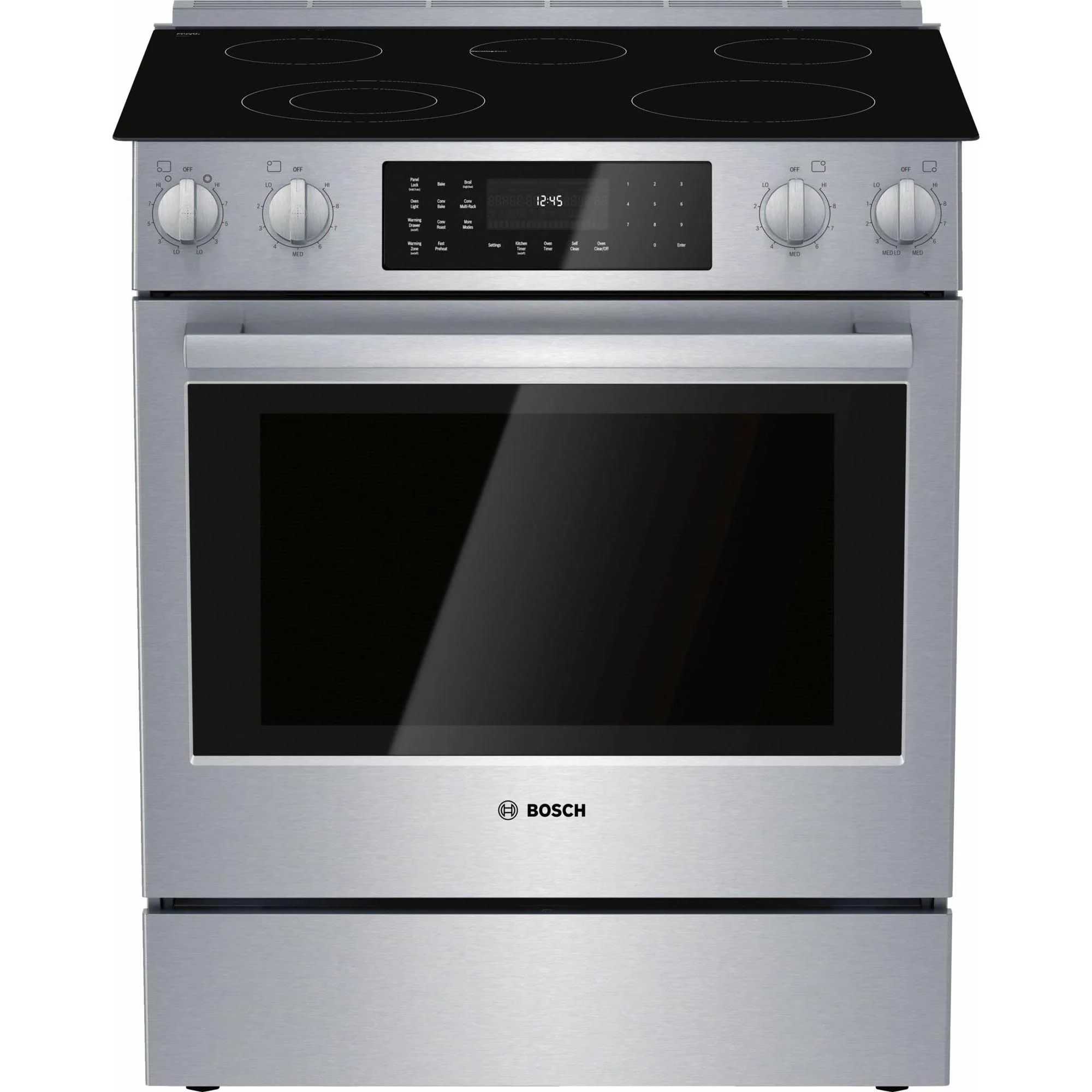 Bosch Cuisinière électrique encastrable de 30 po avec 11 modes de cuisson spécialisés HEI8056C