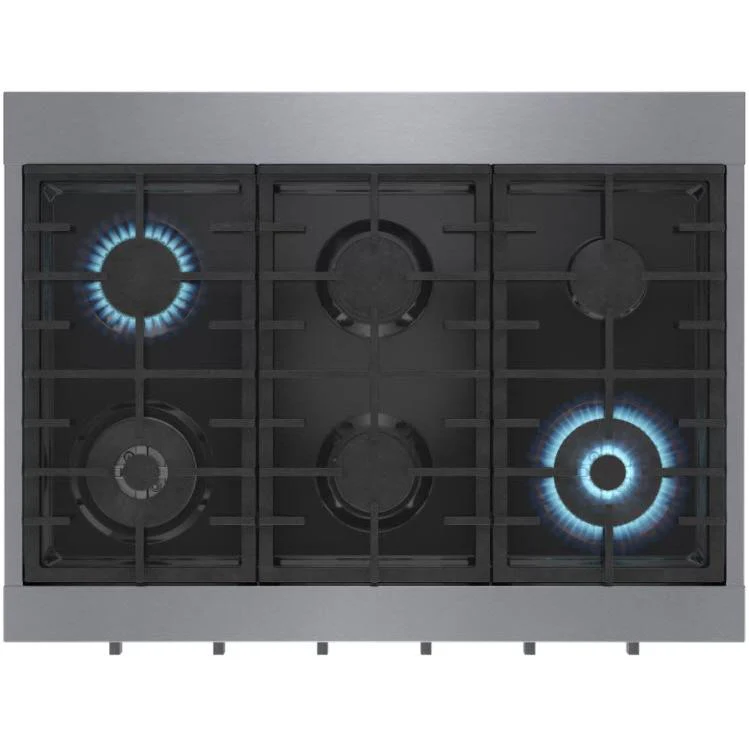 Bosch Dessus de cuisinière encastrée à gaz de 36 po. avec brûleur OptiSim® RGM8658UC - Image 15