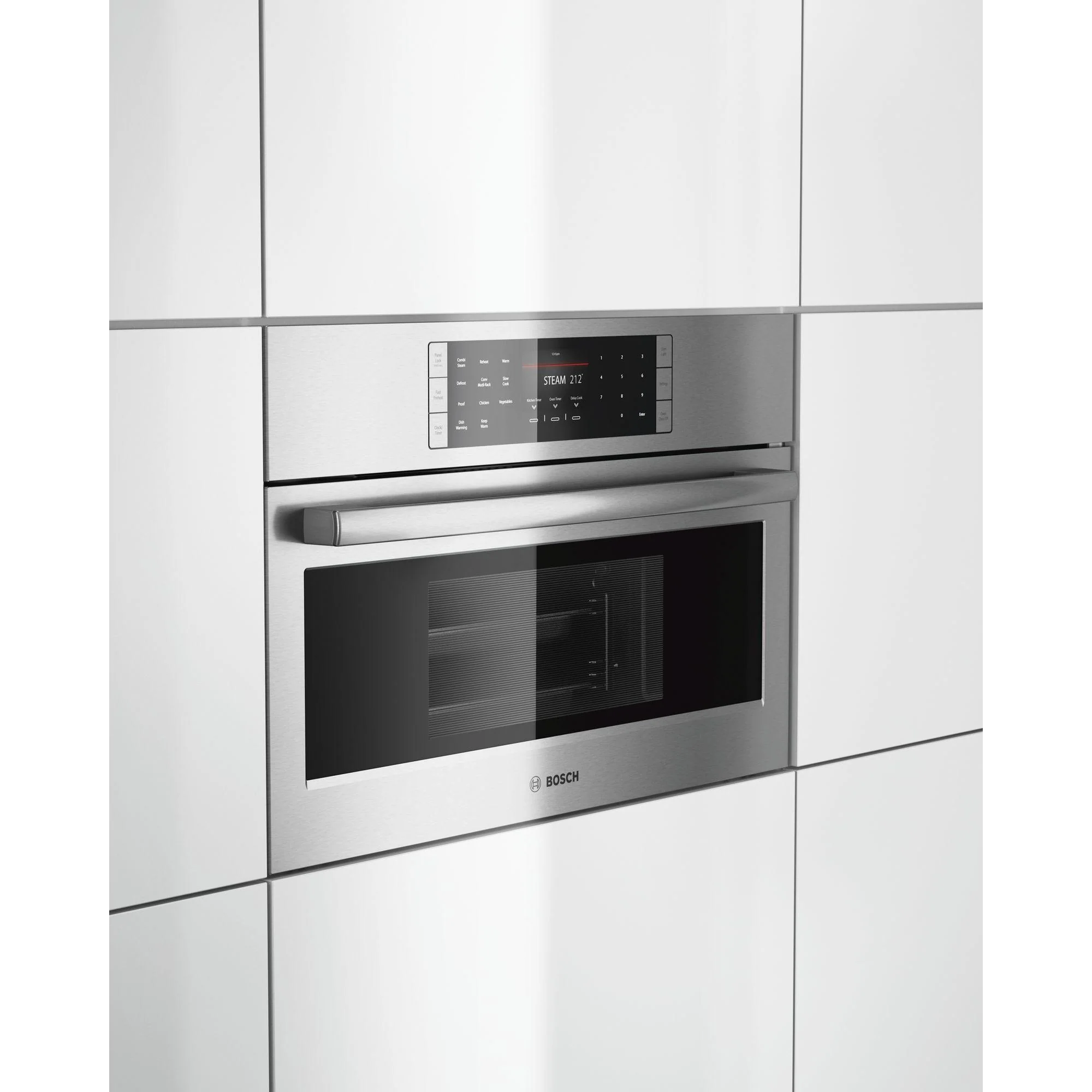 Bosch Four à vapeur simple de 30 po, 1,4 pi cu avec convection HSLP451UC - Image 2