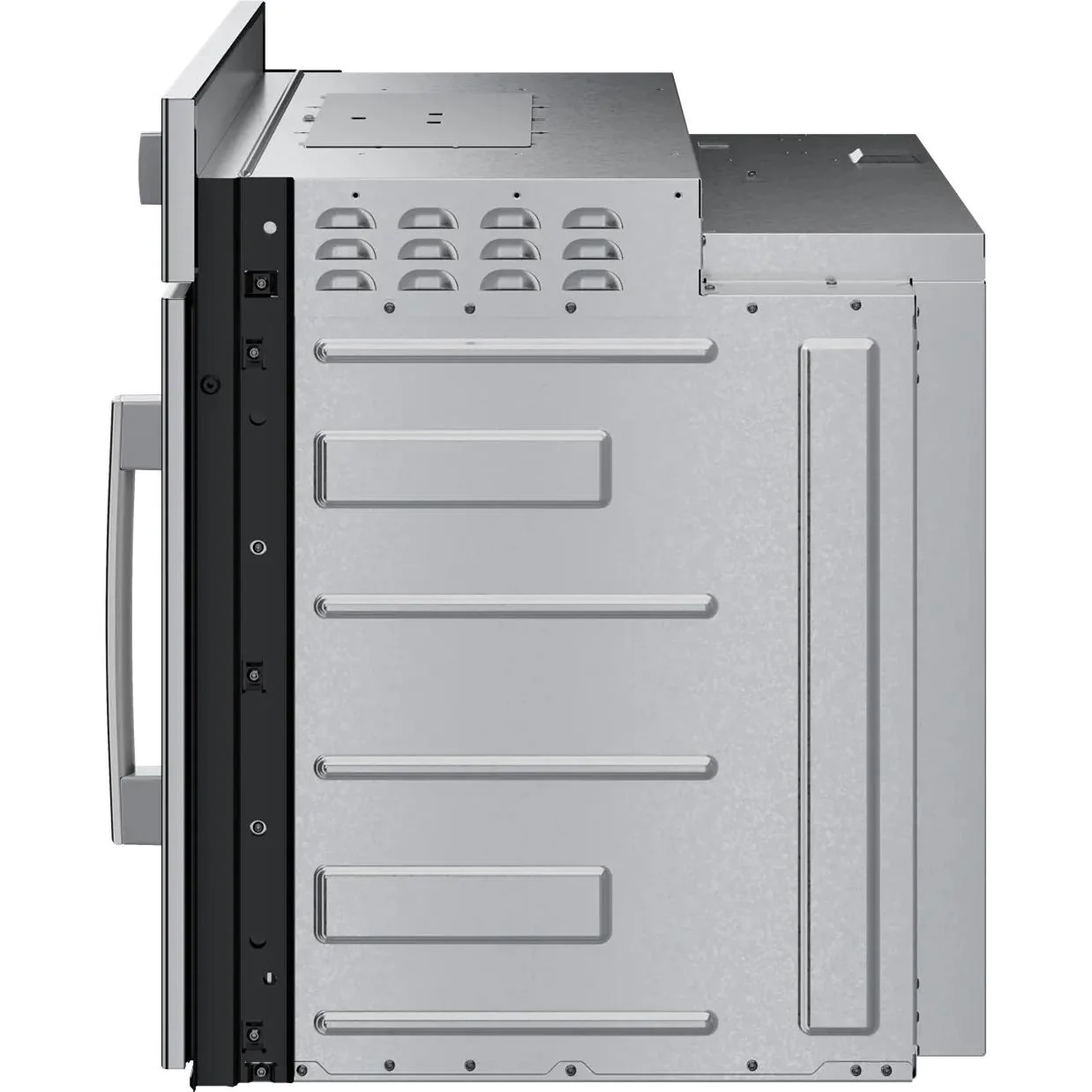 Bosch Four mural encastré simple de 30 pouces, 4,6 pi. cu. avec technologie convection - Porte ouverture à gauche HBL5455LUC - Image 7