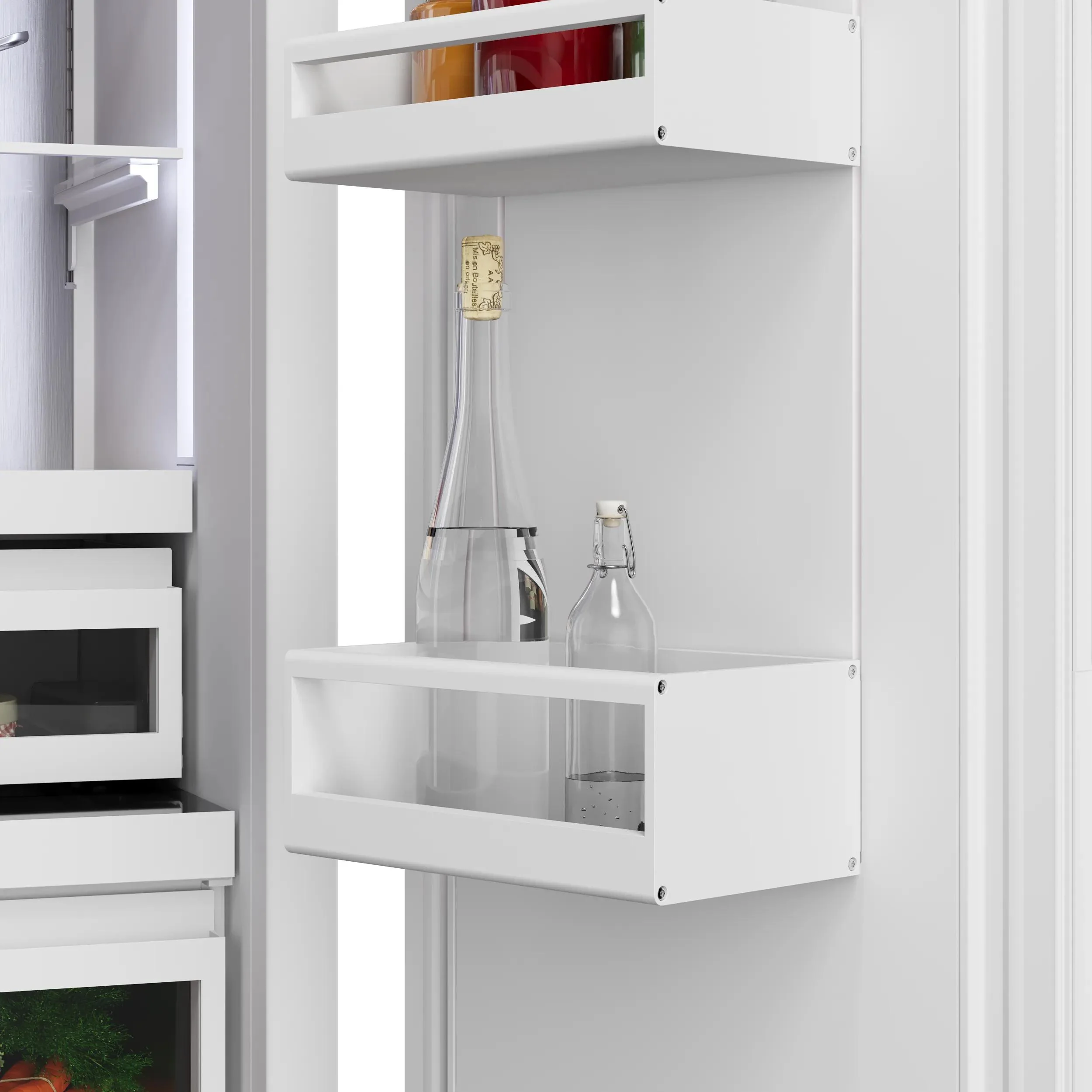 Bosch Réfrigérateur à congélateur inférieur intégré de 36 po., 20.1 pi.cu. avec connectivité Wi-Fi B36BT130NS - Image 8