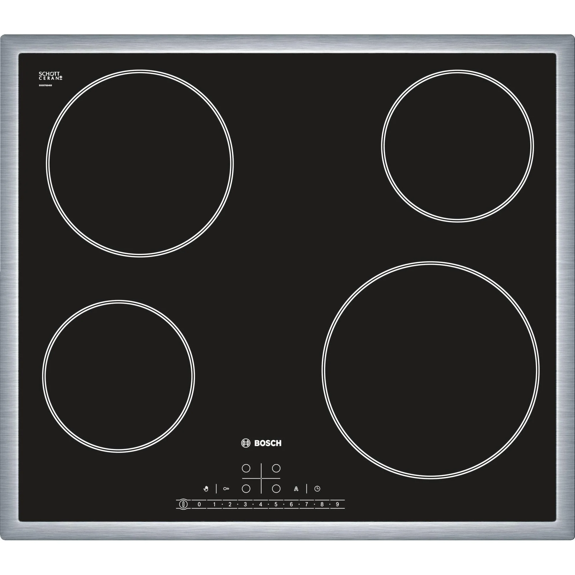 Bosch Table de cuisson encastrée électrique de 24 po NET5466SC