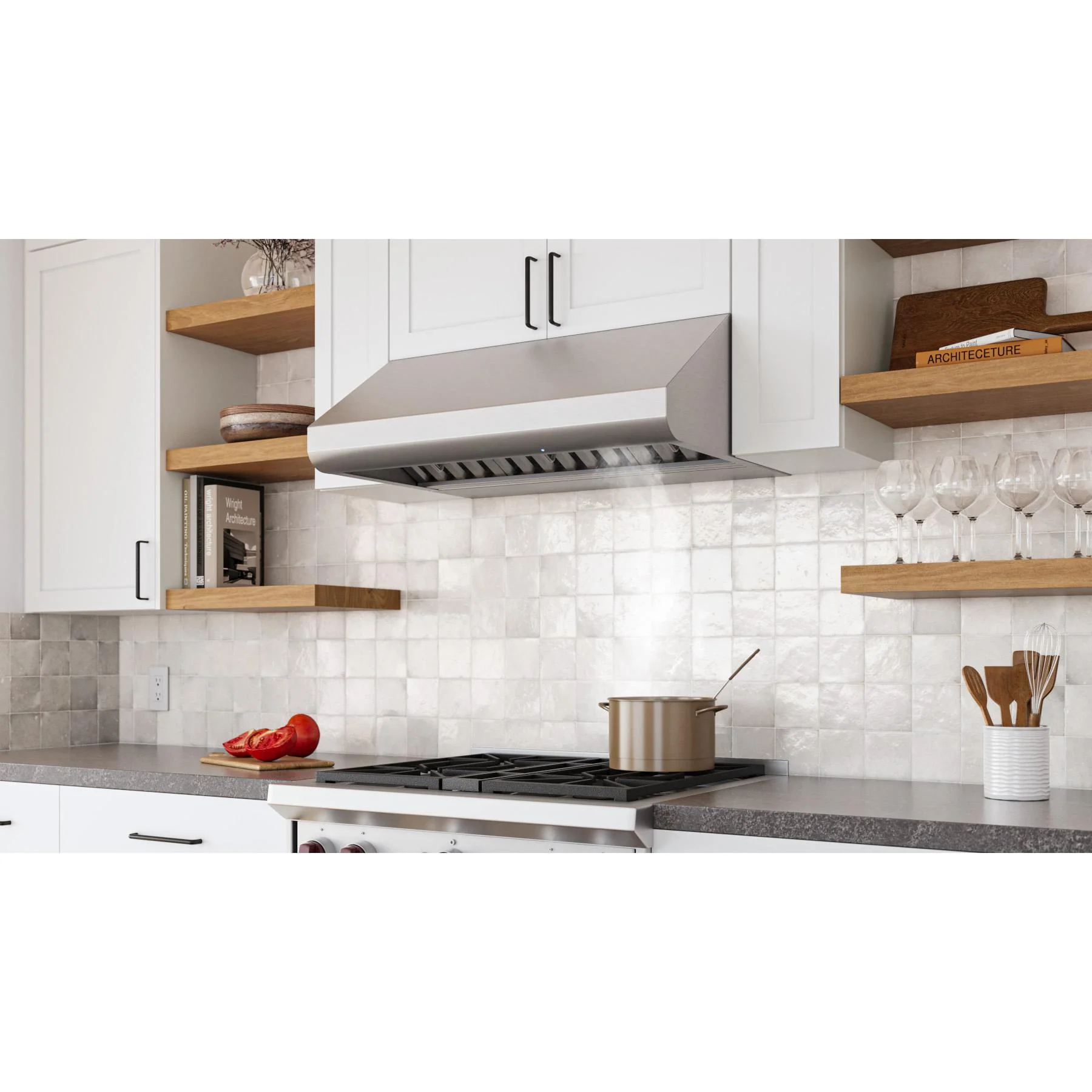 Broan Hotte de cuisinière murale de 36 po E6436SSM - Image 5