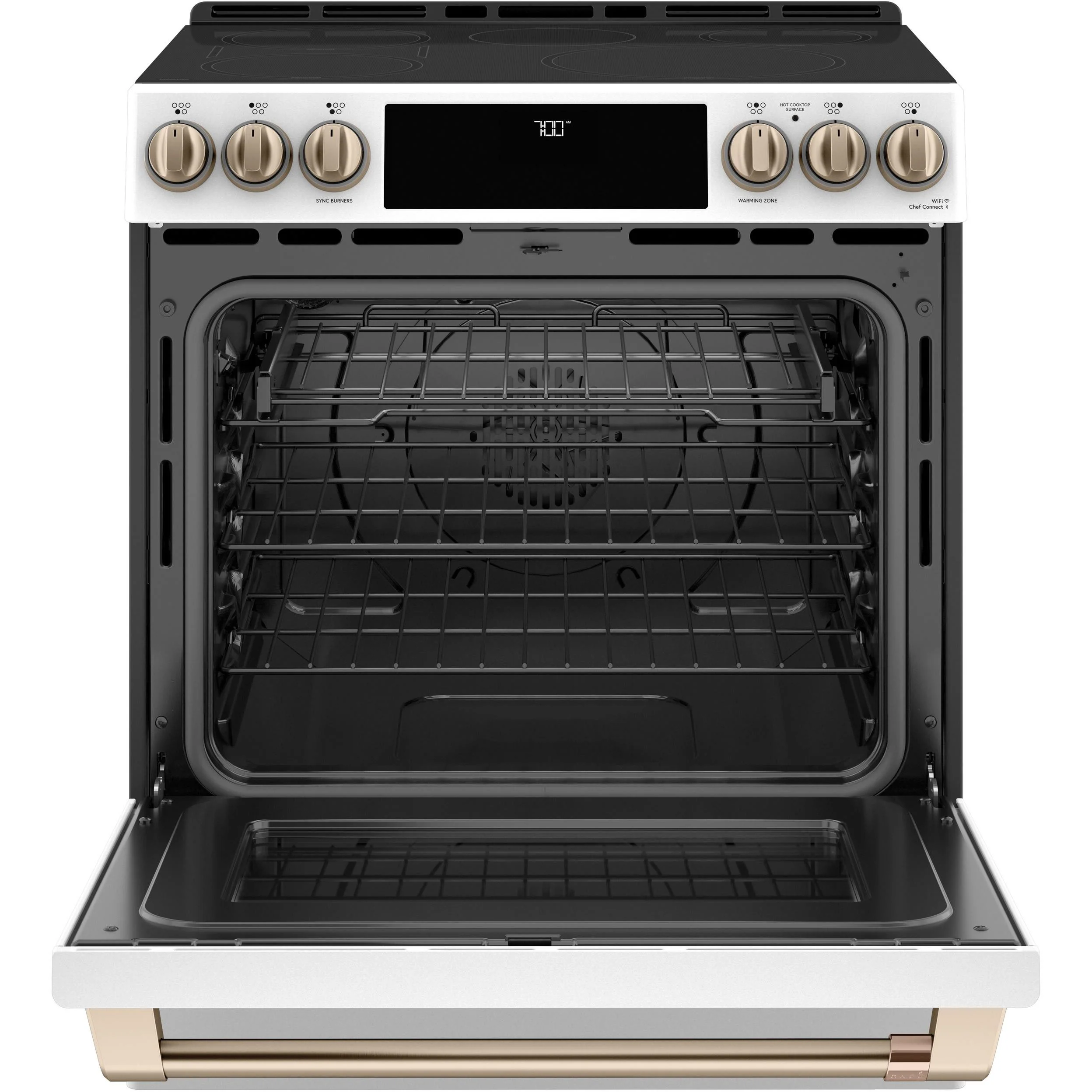 Café Cuisinière encastrable électrique de 30 po avec tiroir chauffant CCES700P4MW2 - Image 3