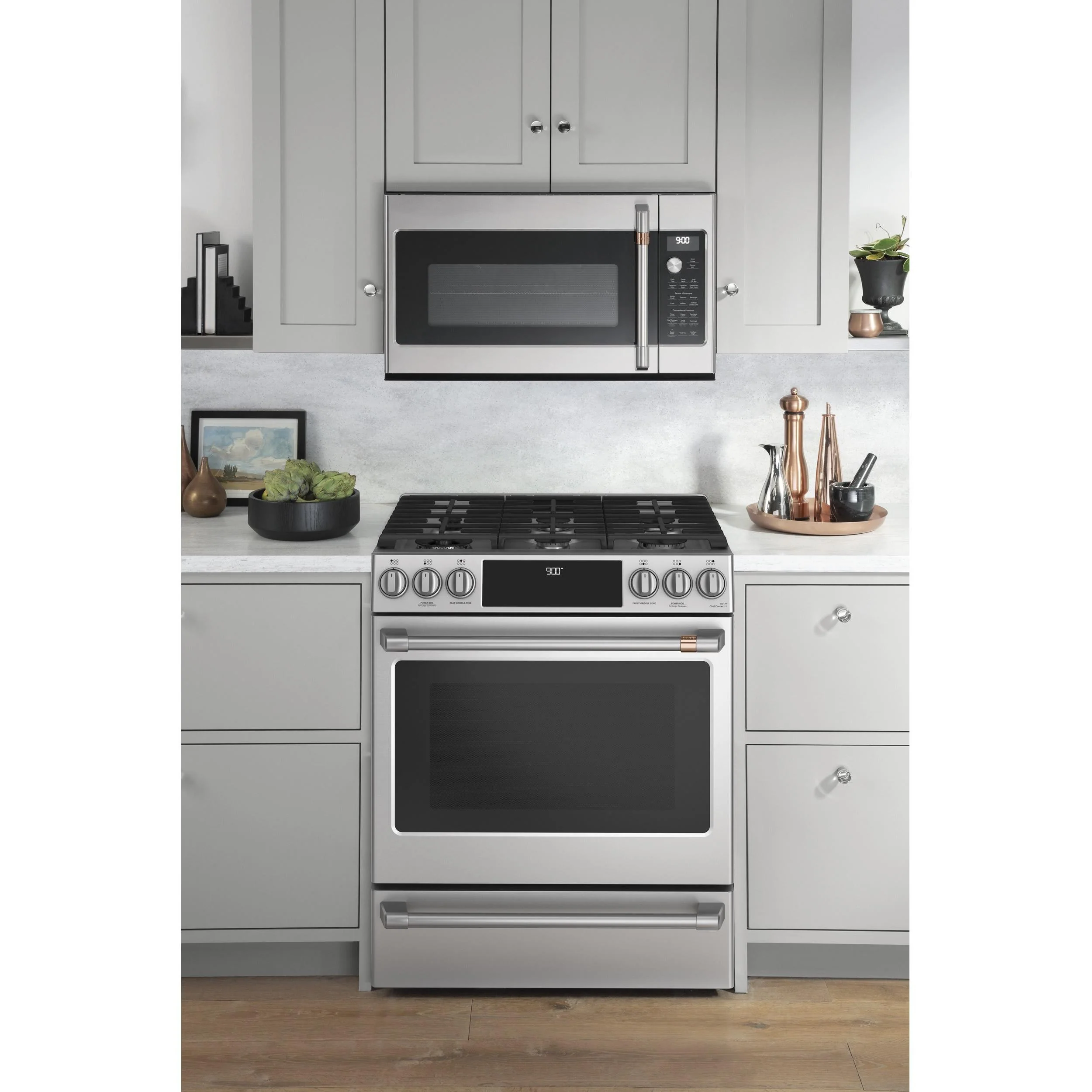 Café Cuisinière intégrée à biénergie de 30 po avec technologie convection CC2S900P2MS1 - Image 9