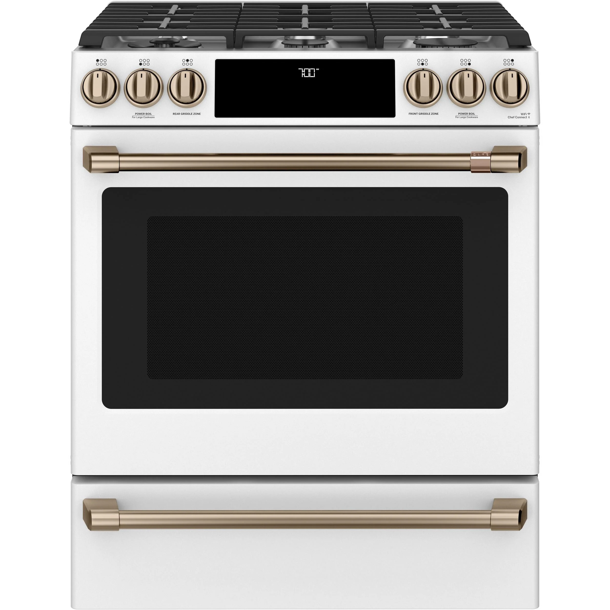 Café Cuisinière intégrée à gaz de 30 po avec technologie convection CCGS700P4MW2