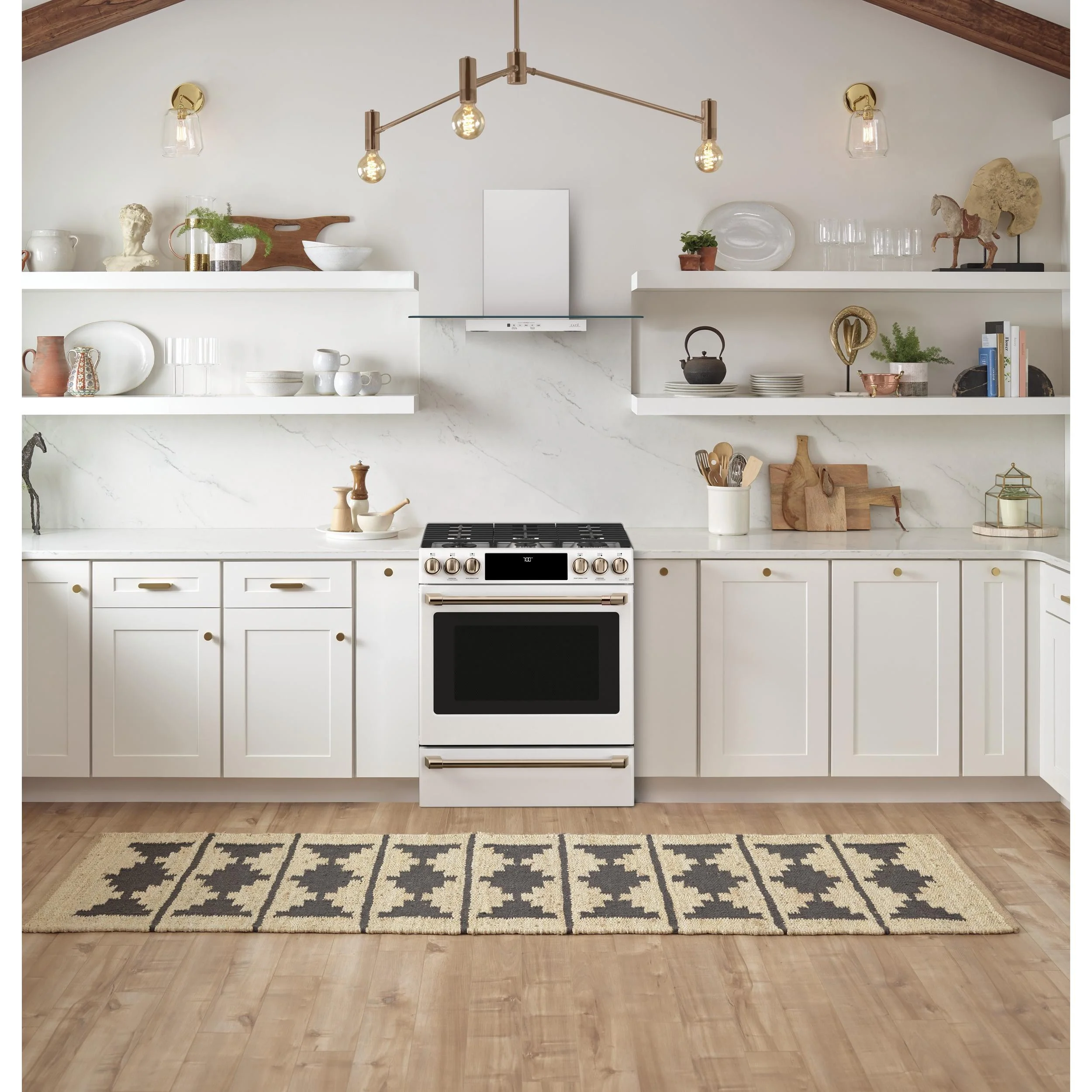 Café Cuisinière intégrée à gaz de 30 po avec technologie convection CCGS700P4MW2 - Image 7