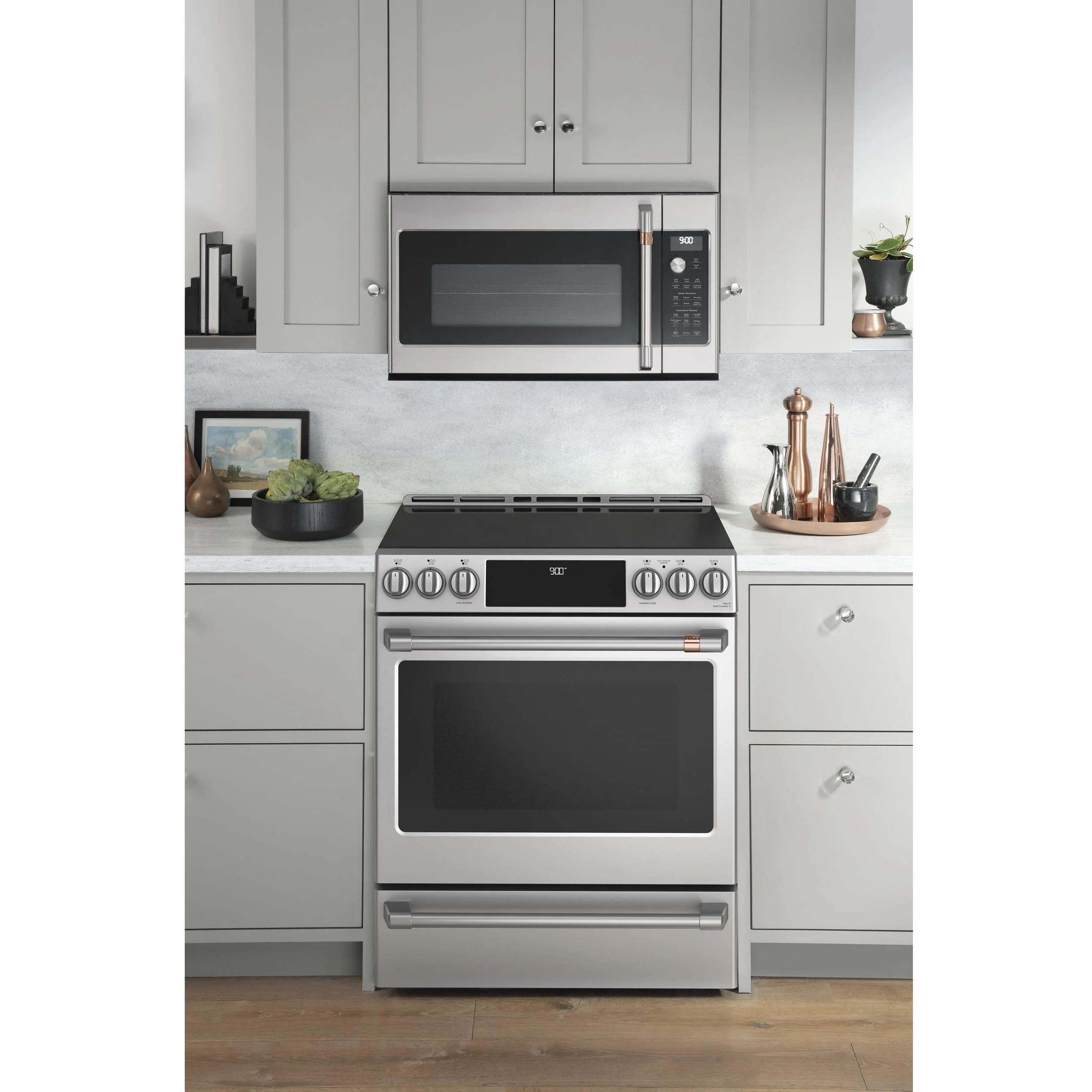 Café Cuisinière intégrée à induction de 30 po avec tiroir réchaud CCHS900P2MS1 - Image 7