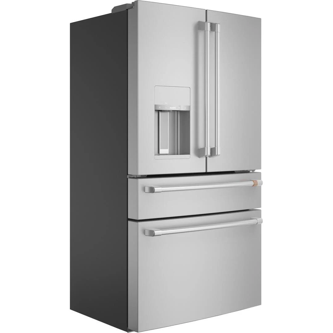 Café Réfrigérateur quatre portes avec porte à deux battants amovible à profondeur de comptoir de 36 po., 22.3 pi.cu. avec Wi-Fi CXE22DP2PS1 - Image 2