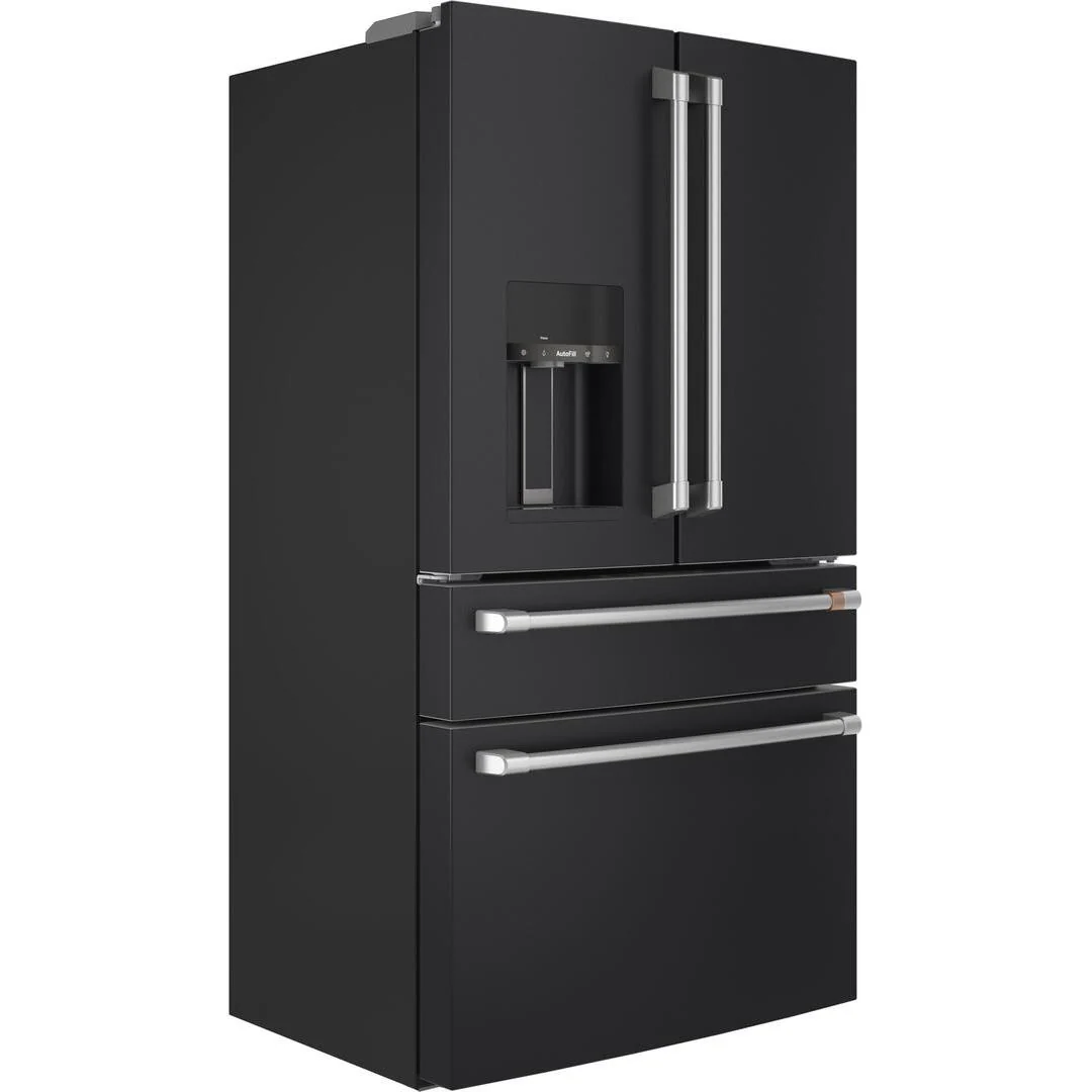 Café Réfrigérateur quatre portes avec porte à deux battants amovible à profondeur de comptoir de 36 po., 22.3 pi.cu. avec Wi-Fi CXE22DP3PD1 - Image 2