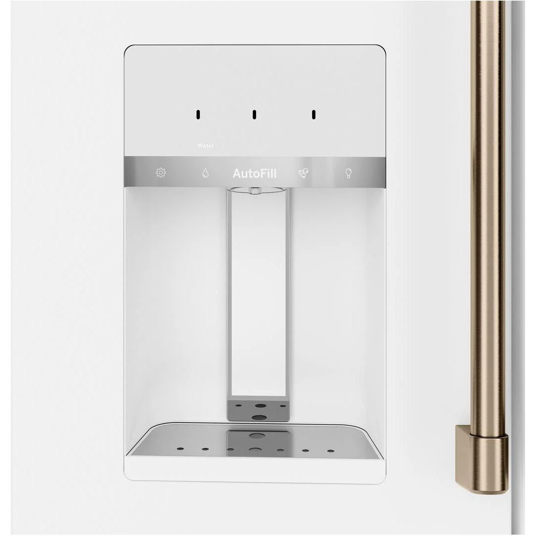 Café Réfrigérateur quatre portes avec porte à deux battants amovible à profondeur de comptoir de 36 po., 22.3 pi.cu. avec Wi-Fi CXE22DP4PW2 - Image 10