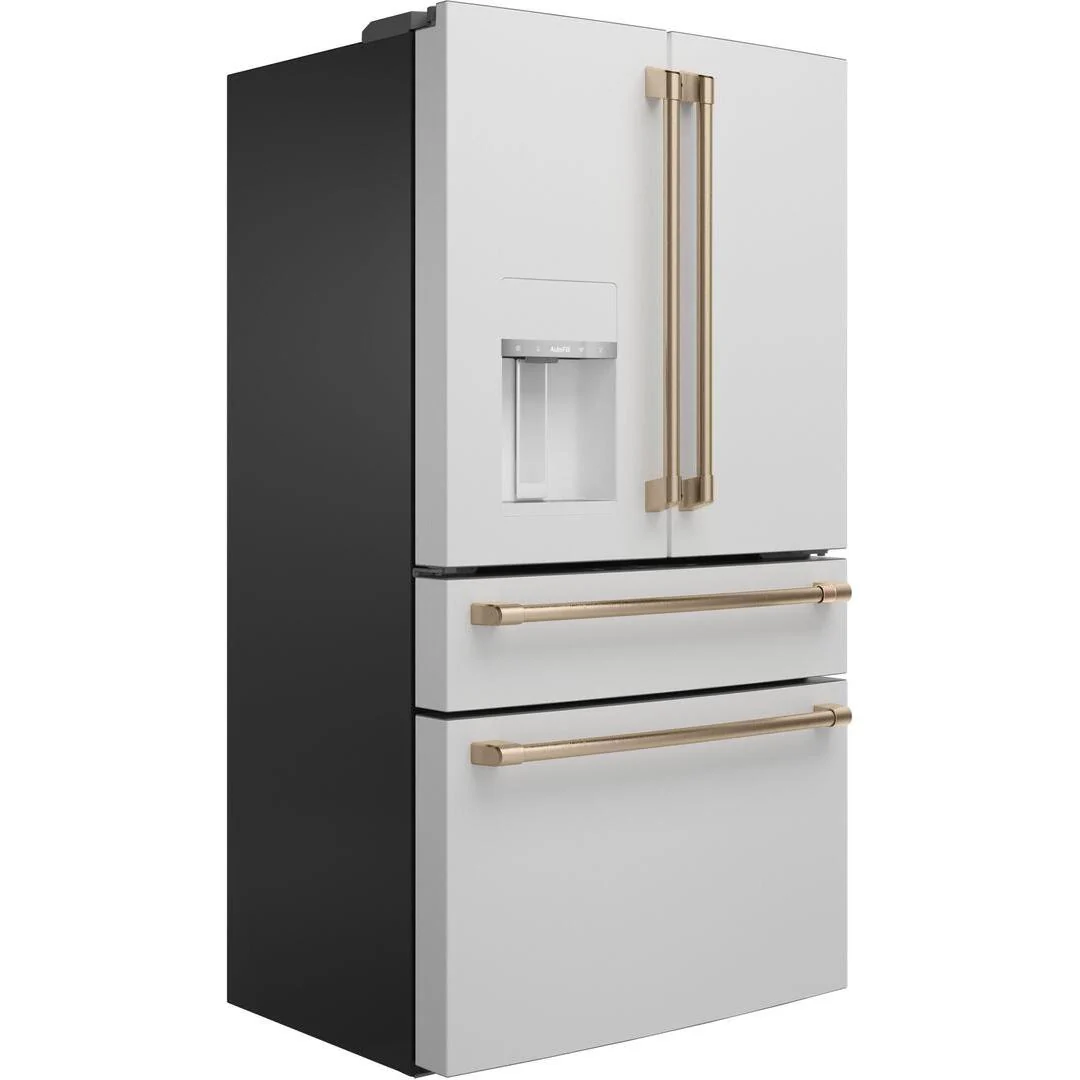 Café Réfrigérateur quatre portes avec porte à deux battants amovible à profondeur de comptoir de 36 po., 22.3 pi.cu. avec Wi-Fi CXE22DP4PW2 - Image 2