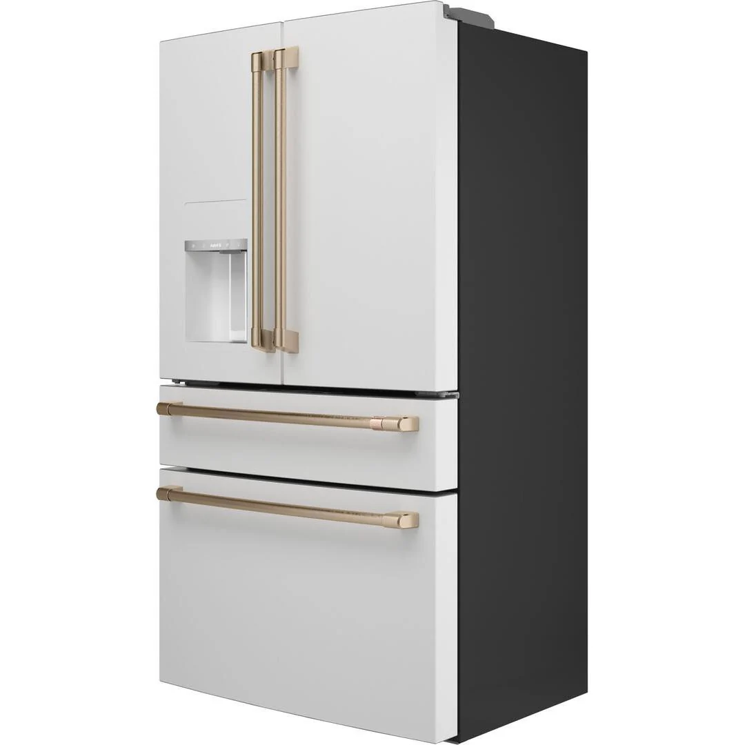 Café Réfrigérateur quatre portes avec porte à deux battants amovible à profondeur de comptoir de 36 po., 22.3 pi.cu. avec Wi-Fi CXE22DP4PW2 - Image 3