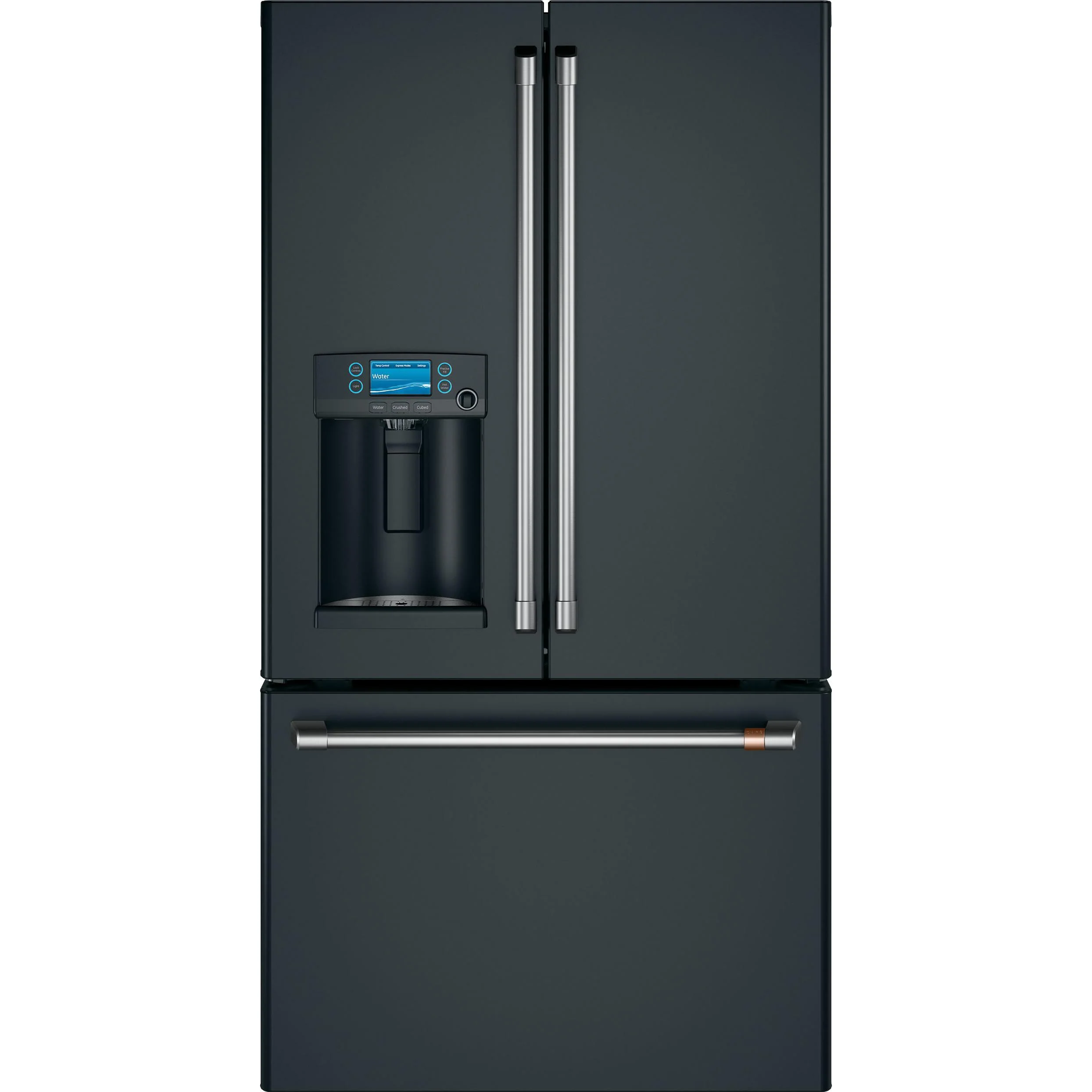 Café Réfrigérateur trois portes avec porte à deux battants à profondeur de comptoir de 36 po, 22,2 pi cu avec distributeur d'eau chaude - Image 7