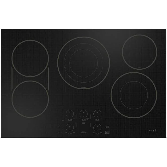 Café Table de cuisson encastrée électrique de 30 pouces avec Chef Connect CEP90301TBB