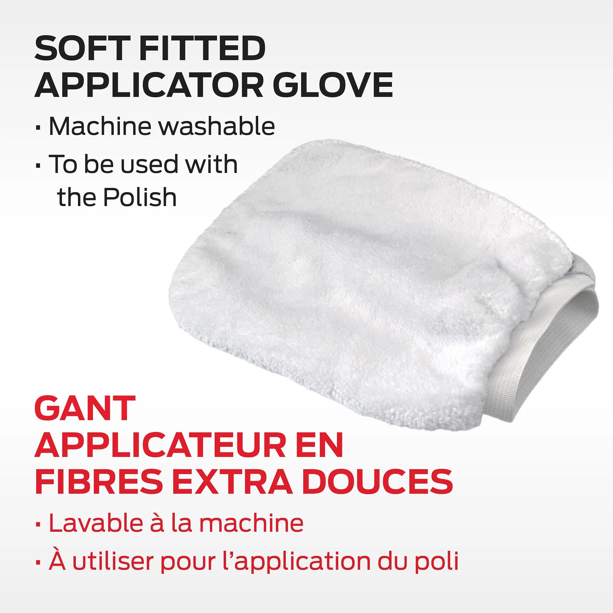 Comerco Ensemble d'entretien pour acier inoxydable avec gant applicateur - 500ml 3341.10201 - Image 5