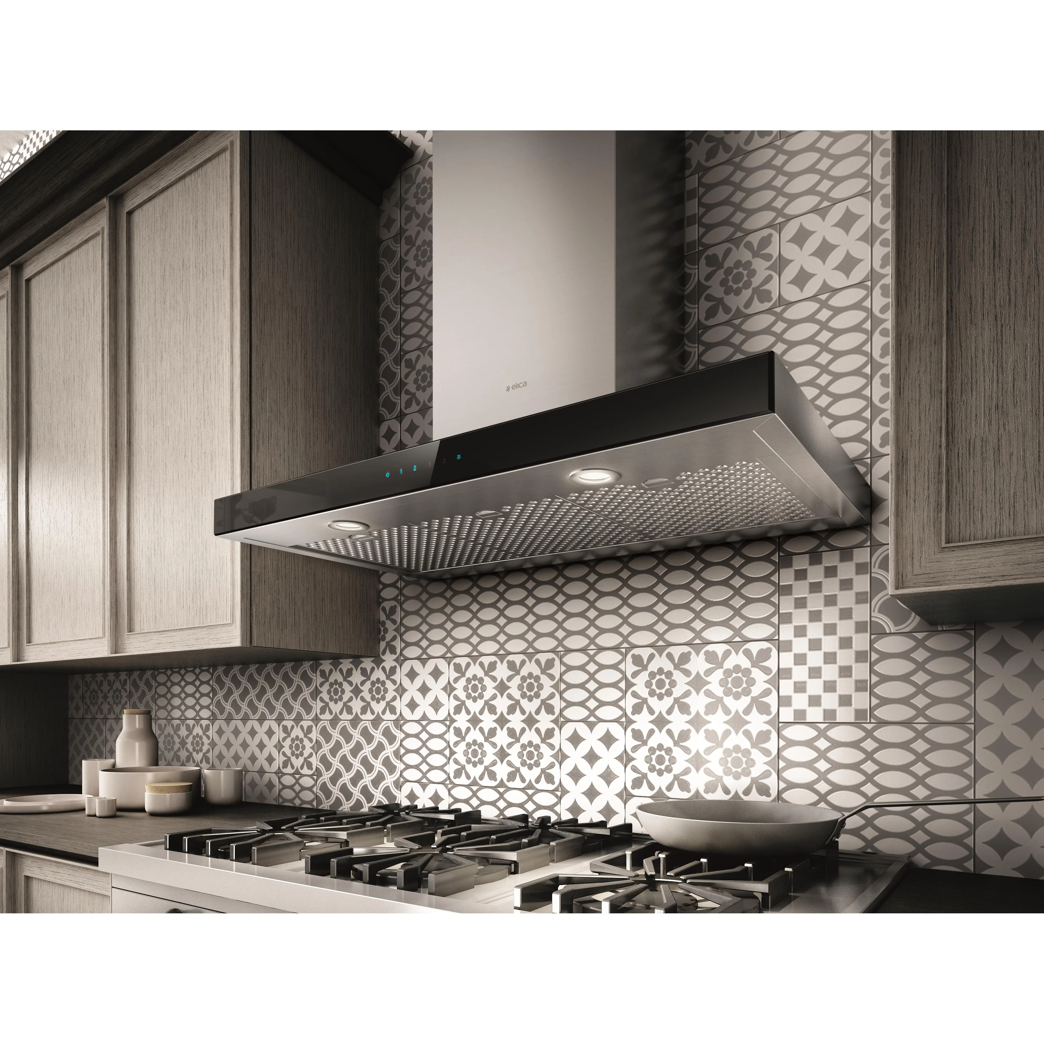 Elica Hotte de cuisinière murale de 36 po EMZ636S3 - Image 3