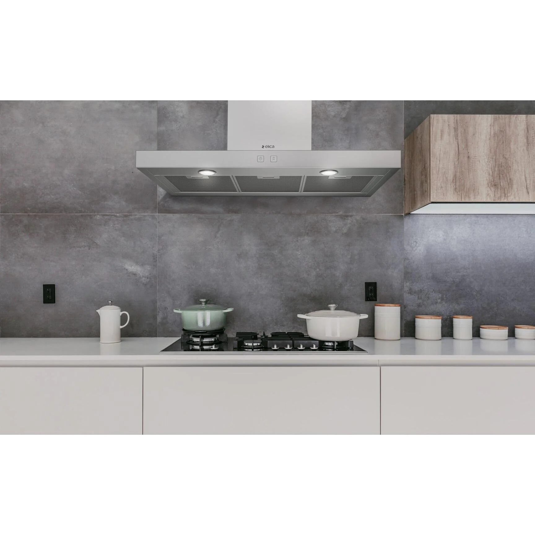 Elica Hotte de cuisinière murale série Comfort Toblino - Image 5