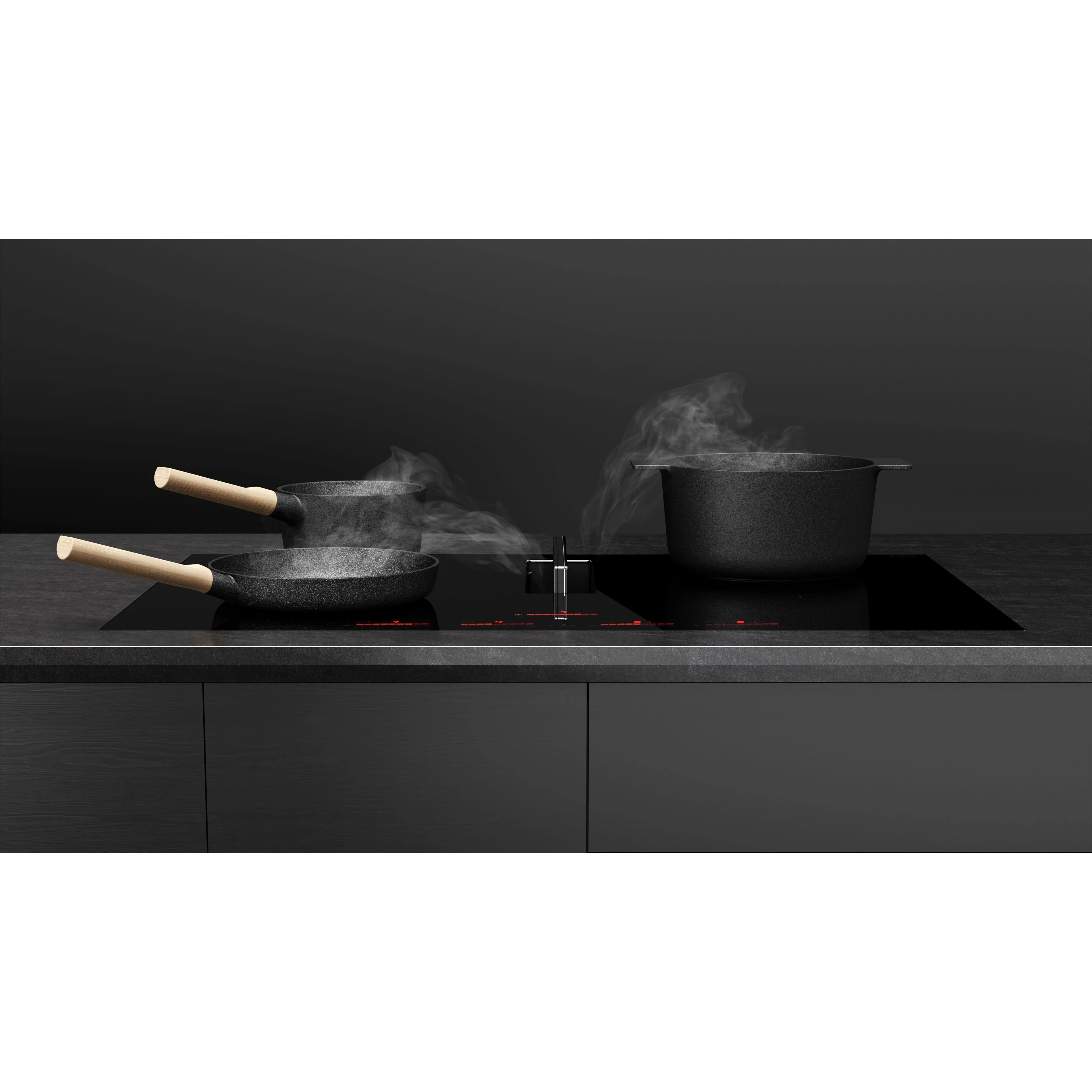 Elica Table de cuisson induction encastrée de 36 pouces avec système d'extraction 2 en 1 ENF436BL - Image 6