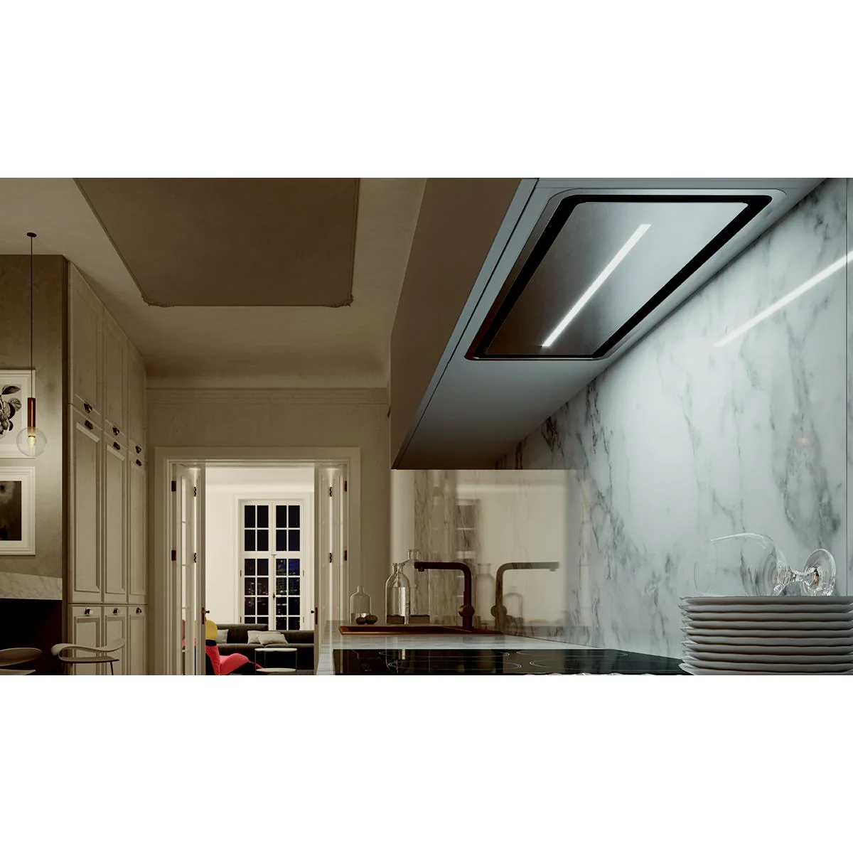 Faber Hotte encastrable Inca In-Light de 28 po avec VAM INLT28SSV - Image 4