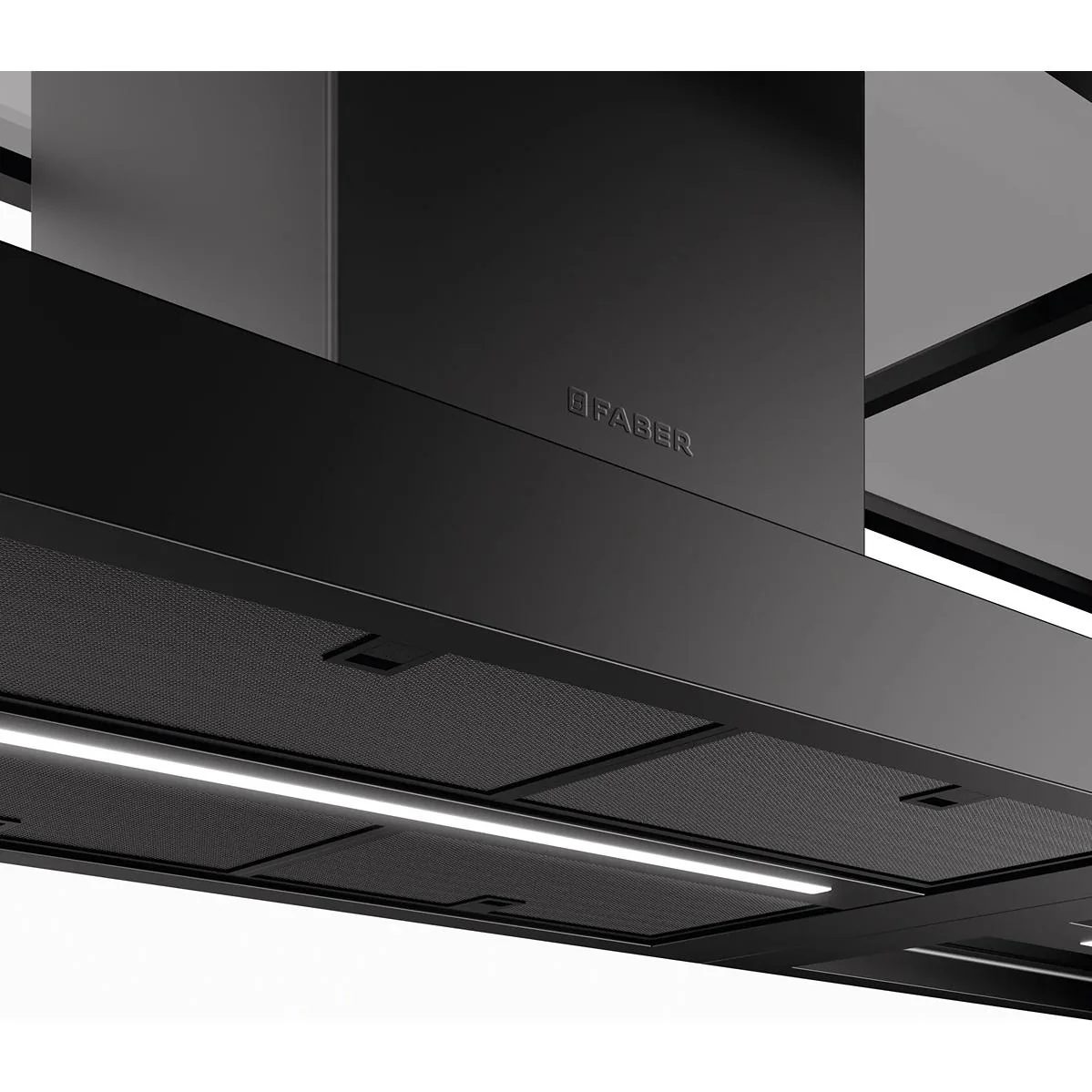Faber Hotte îlot T-Shelf de 70 pouces TSHIS70BK600 - Image 4