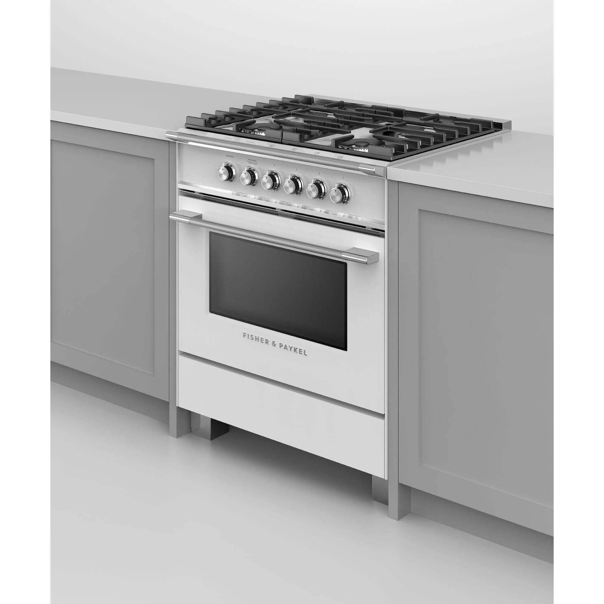Fisher & Paykel Cuisinère amovible à gaz de 30 po avec technologie AeroTech™ - Image 6