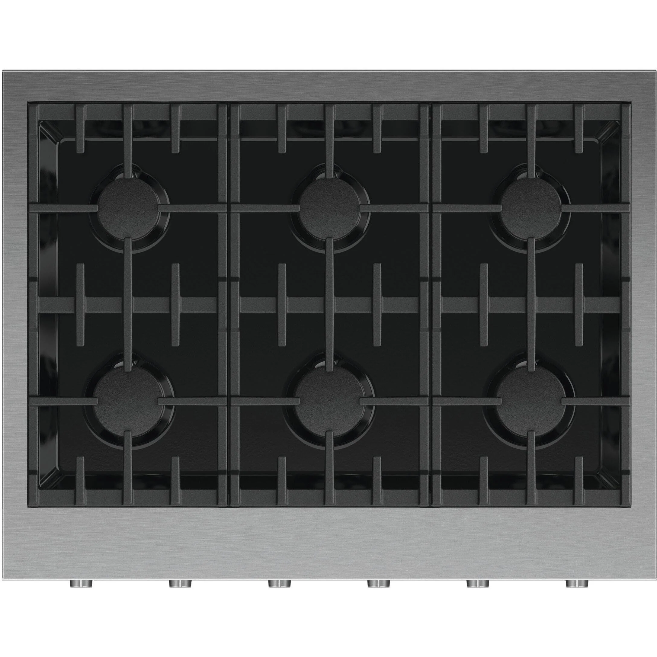 Fisher & Paykel Dessus de cuisinière intégré à gaz de 36 po. avec 6 brûleurs CPV3-366-N - Image 2